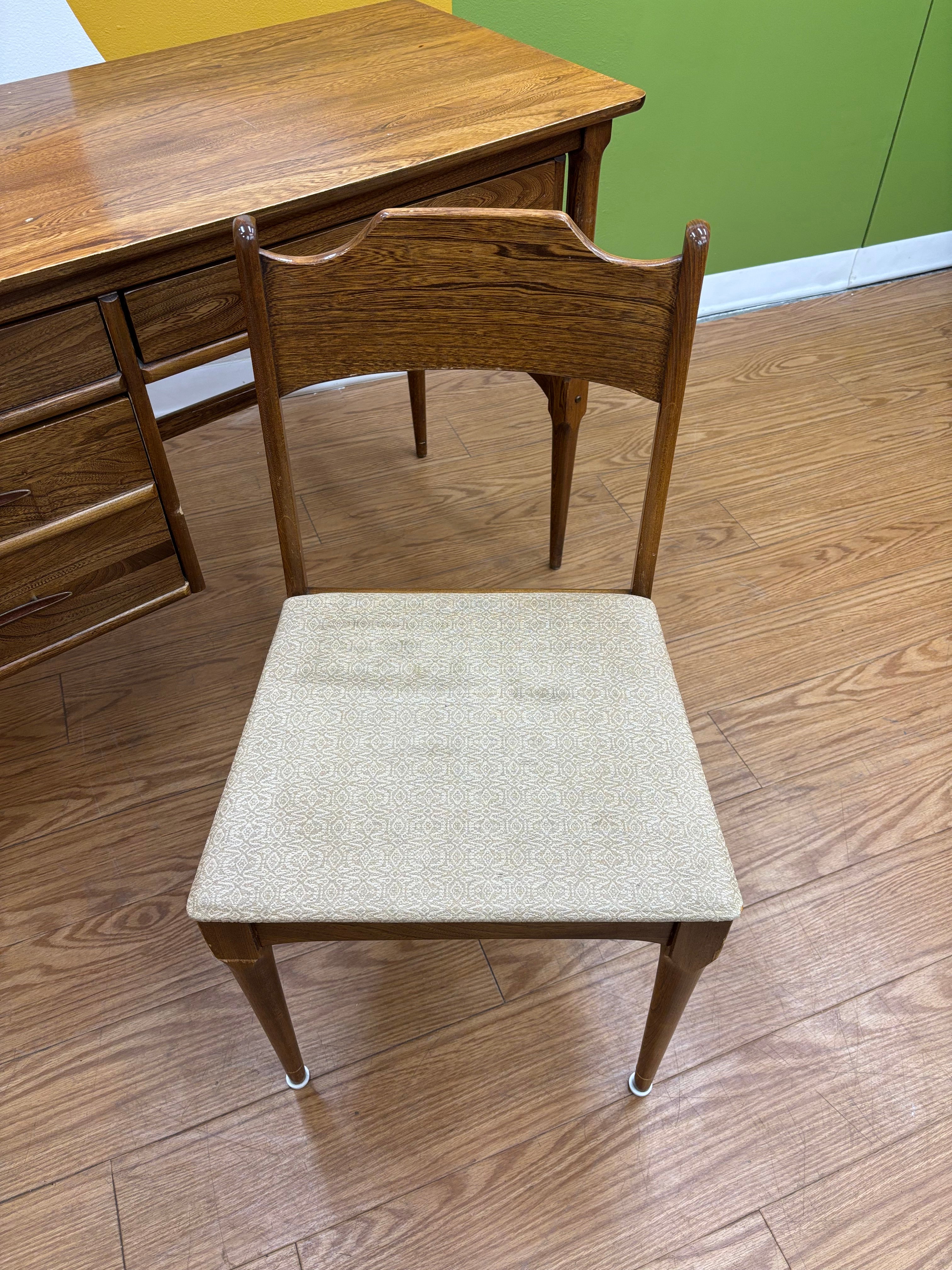 Wood Writing Desk with Matching Chair