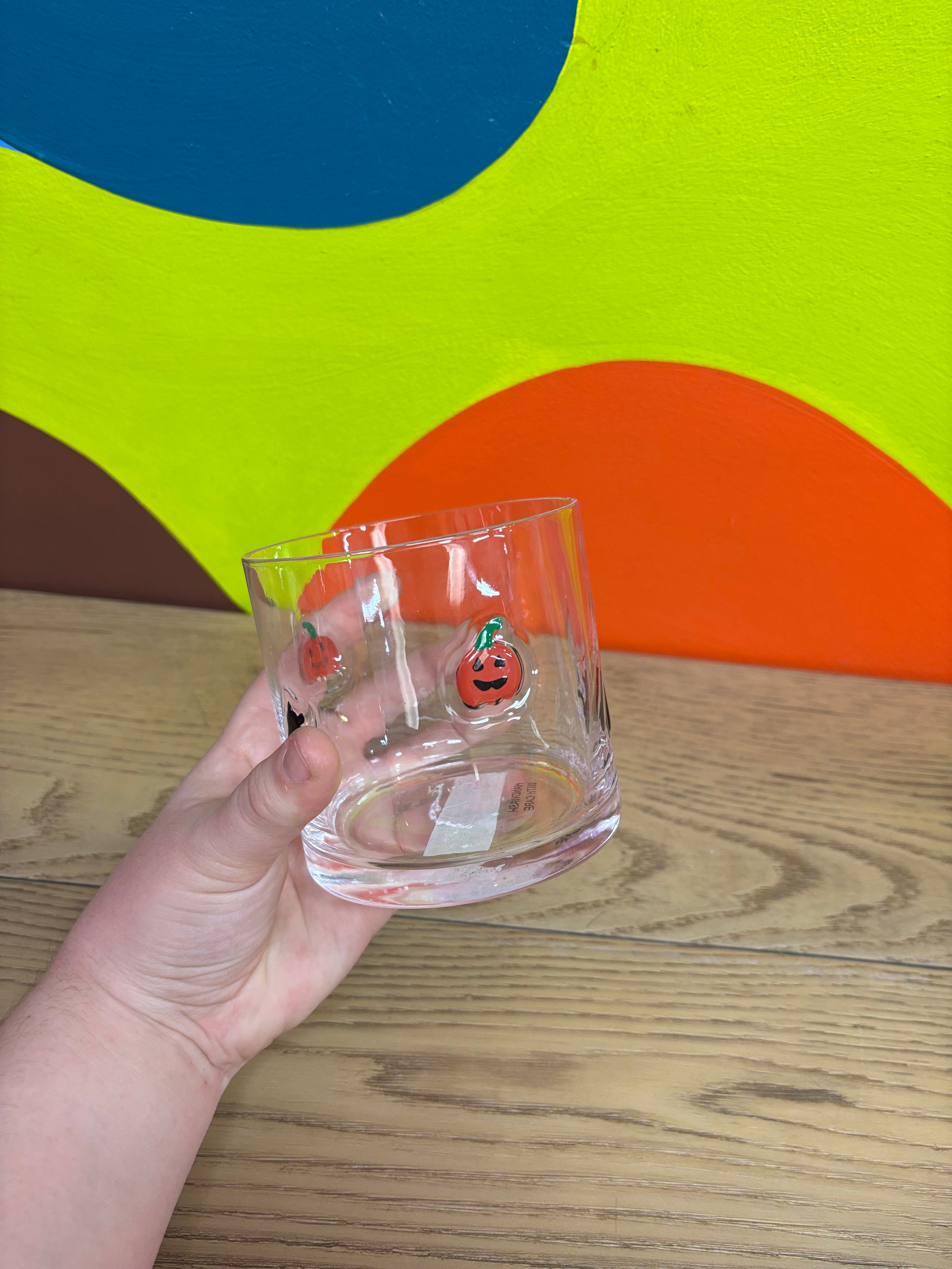 Wide Halloween Glass