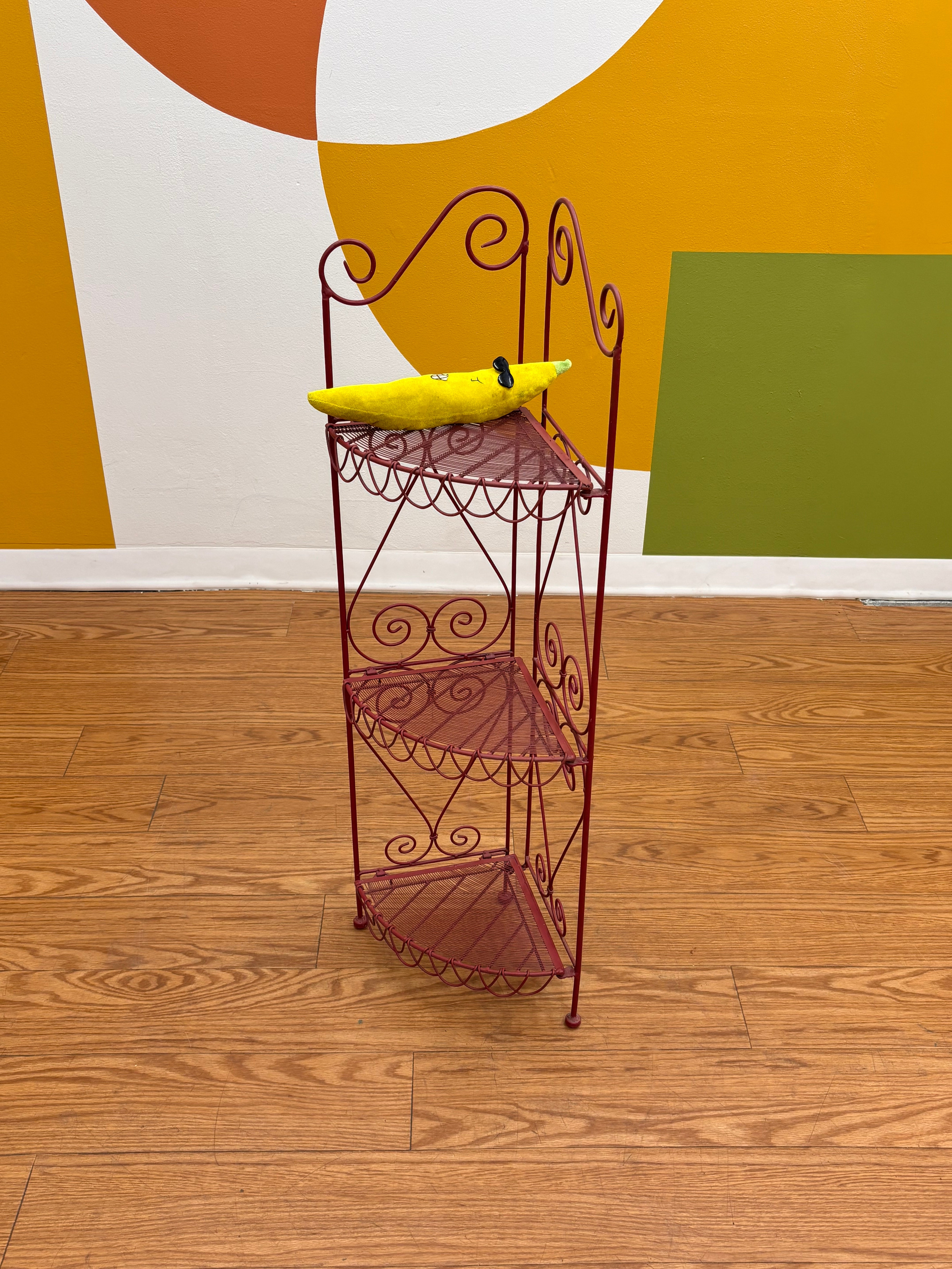 Metal Corner Shelf