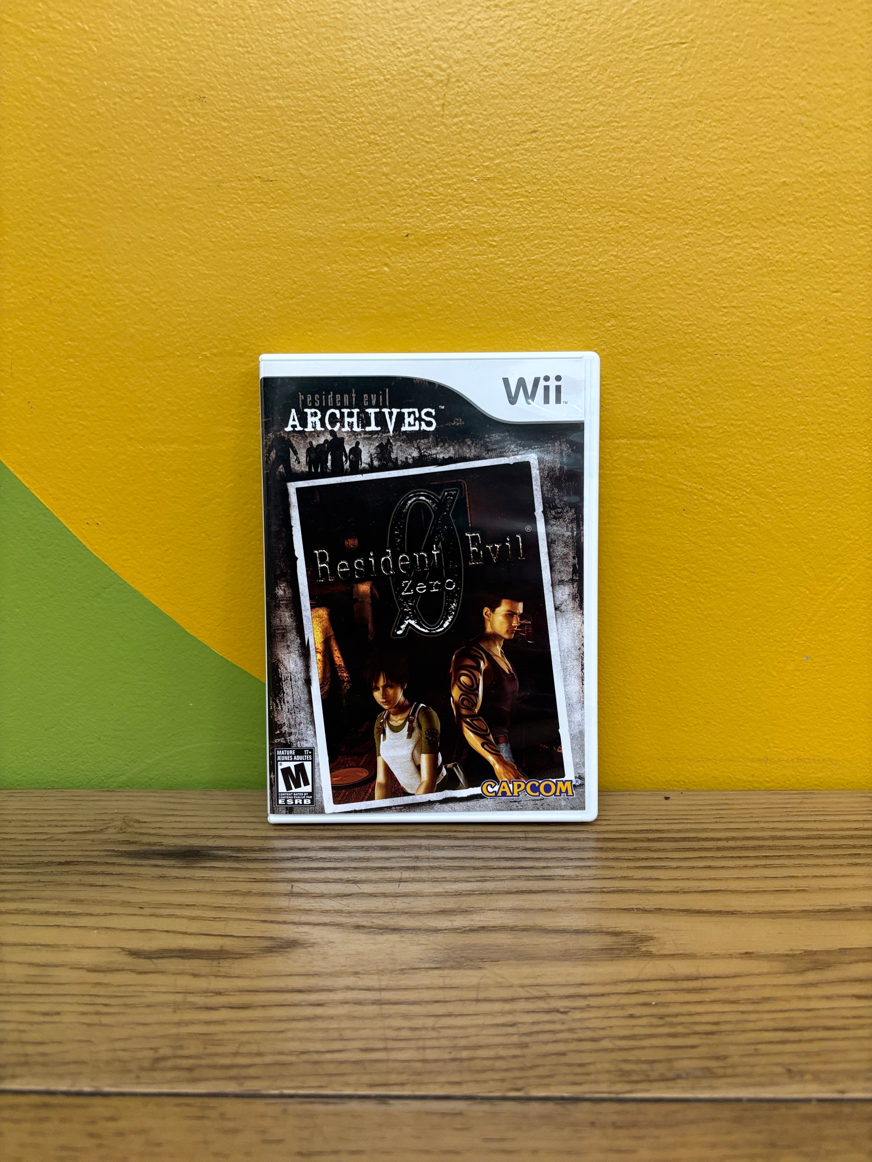 Wii Game: Resident Evil Archives: Resident Evil Zero