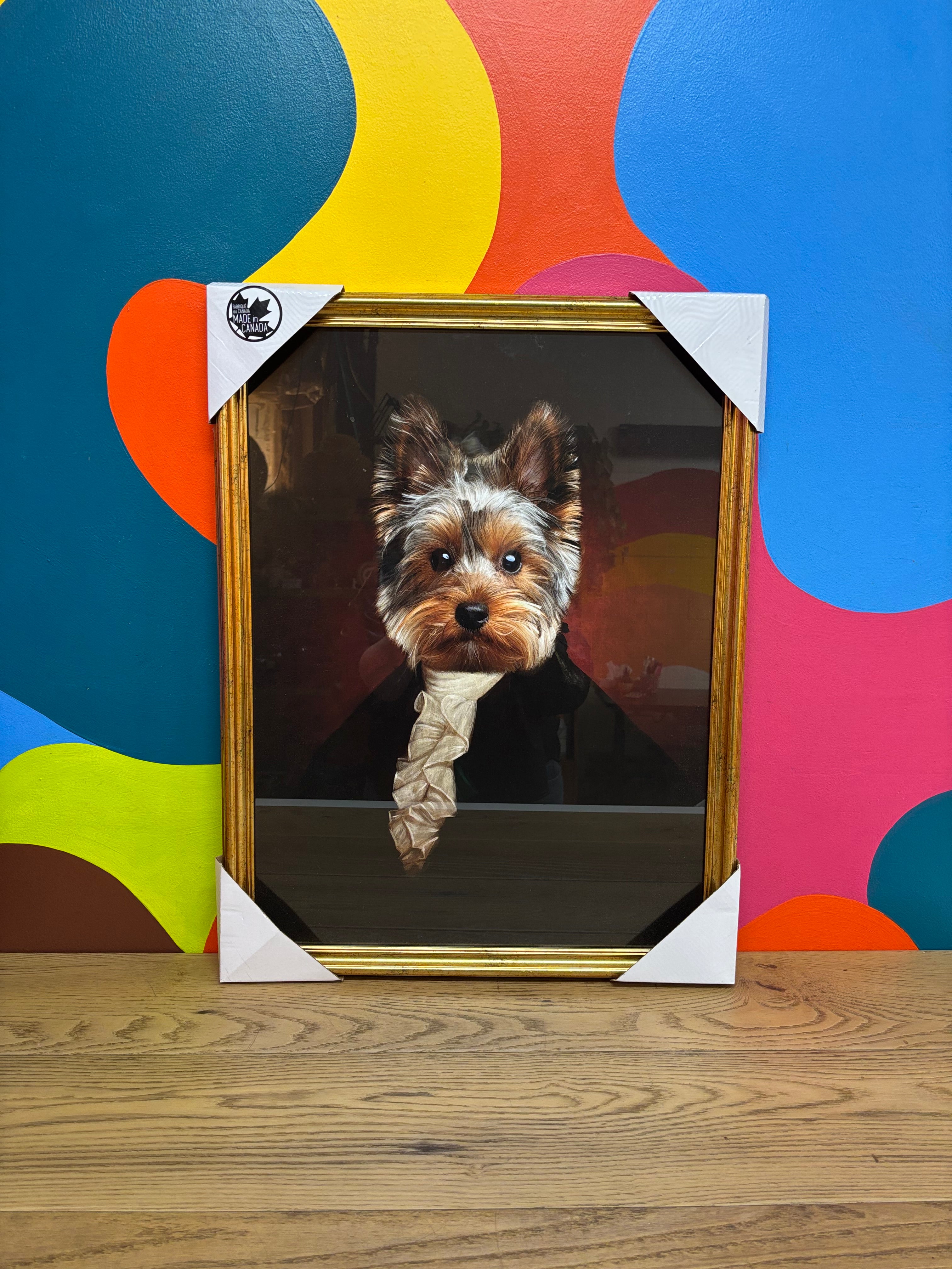 Revolutionary War Era Yorkshire Terrier Print
