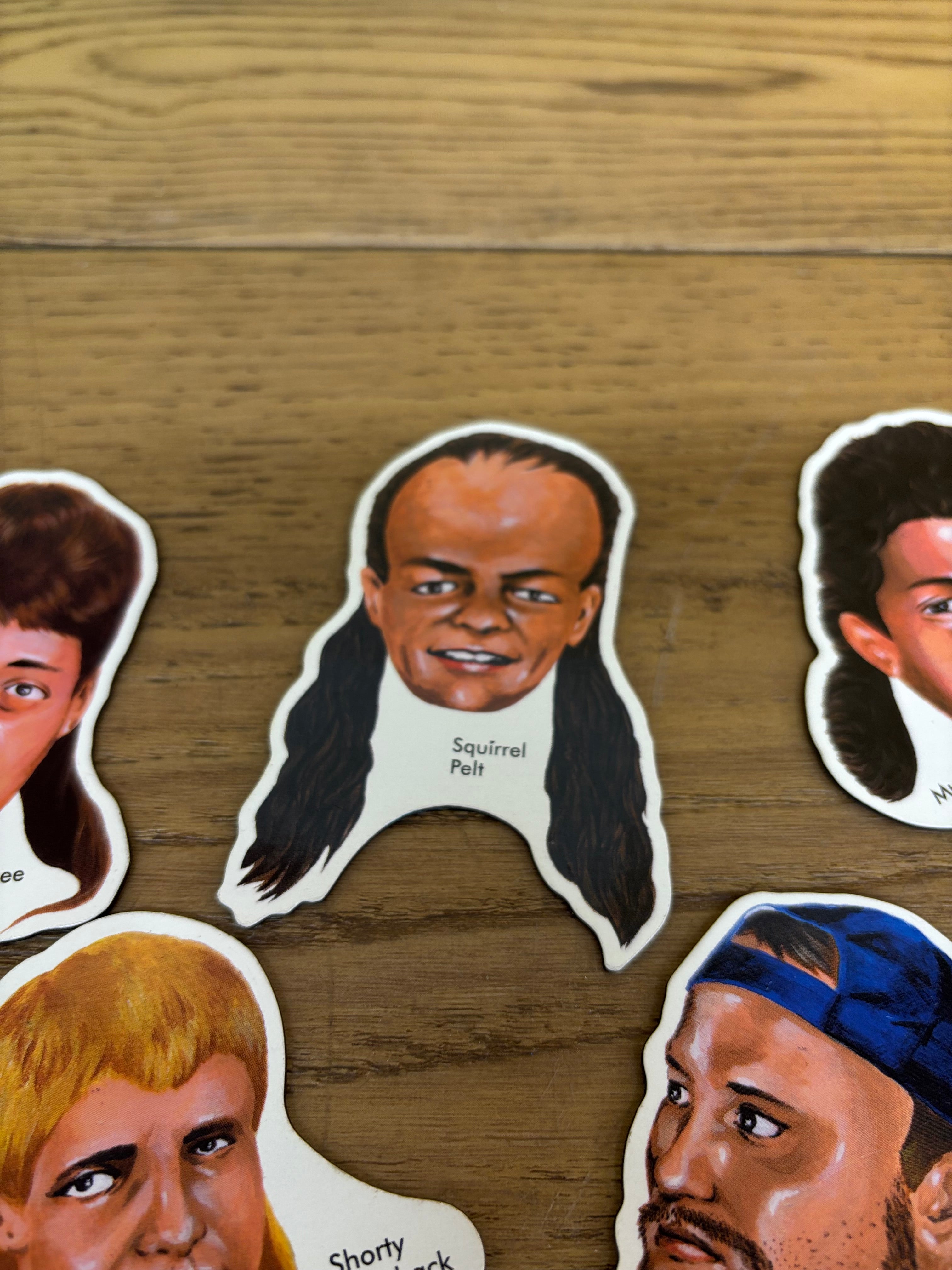 (5) Mega Mullet Magnets
