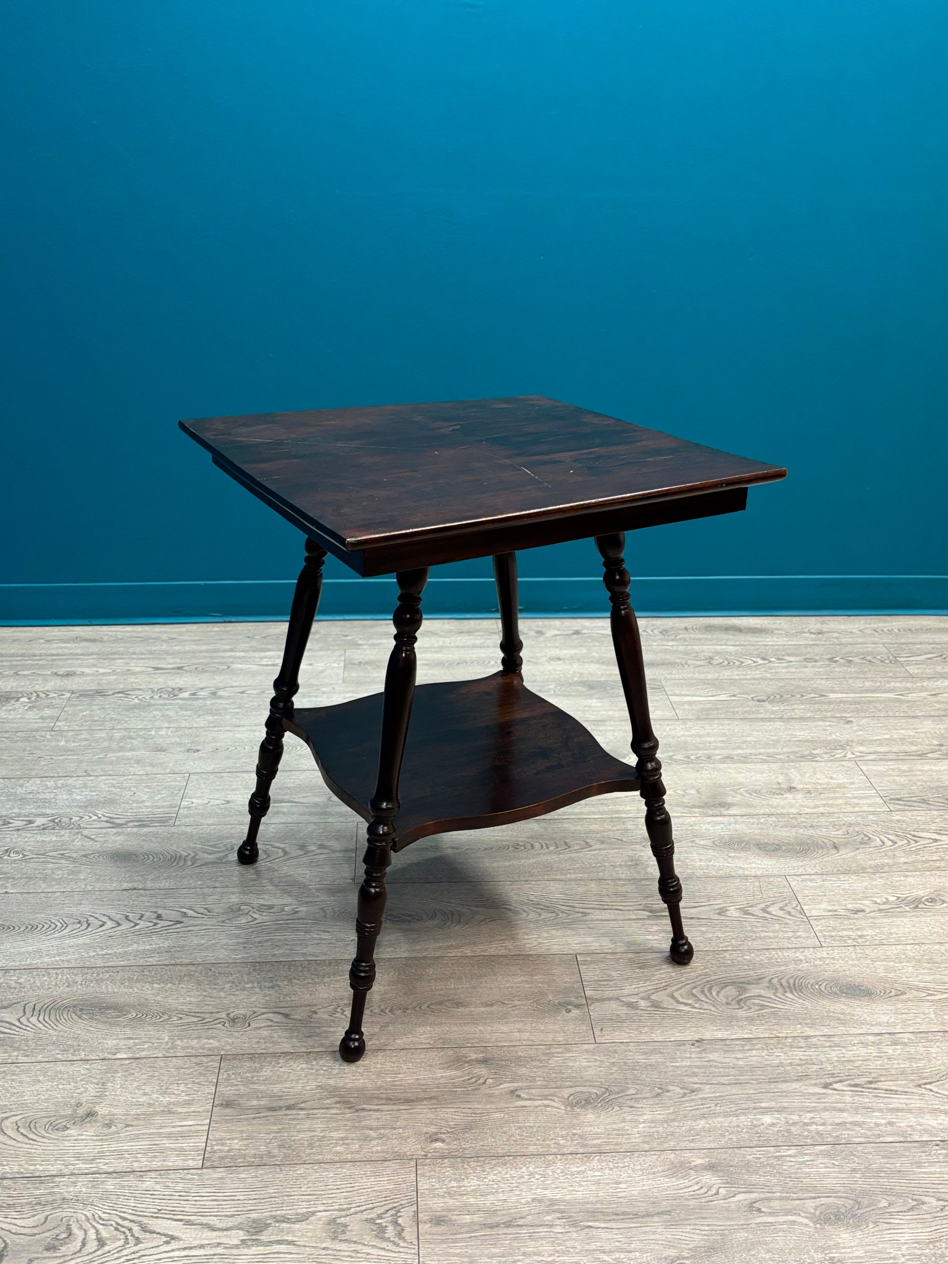 Wood Square Table