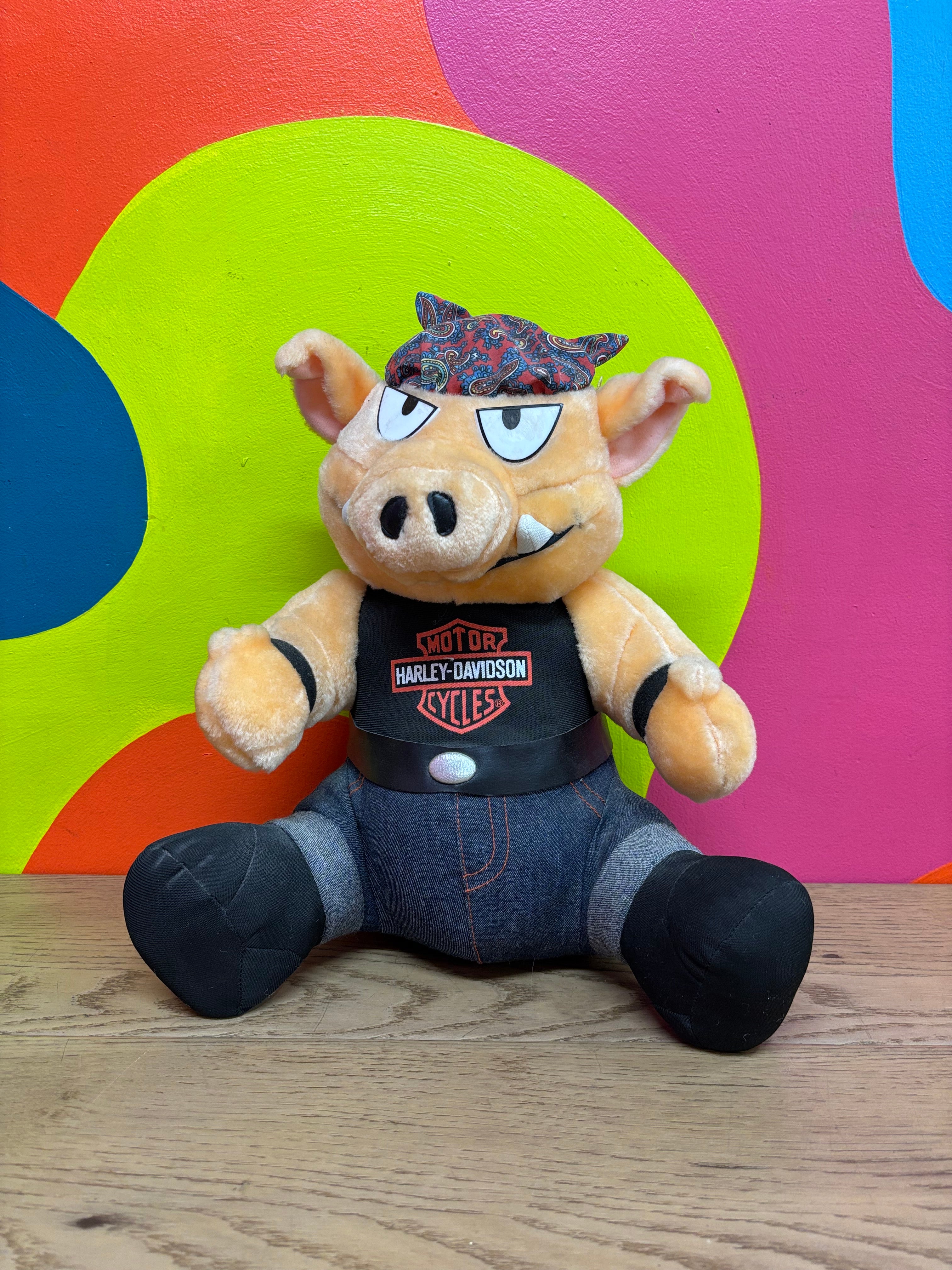 Harley Davidson Hog Plushie