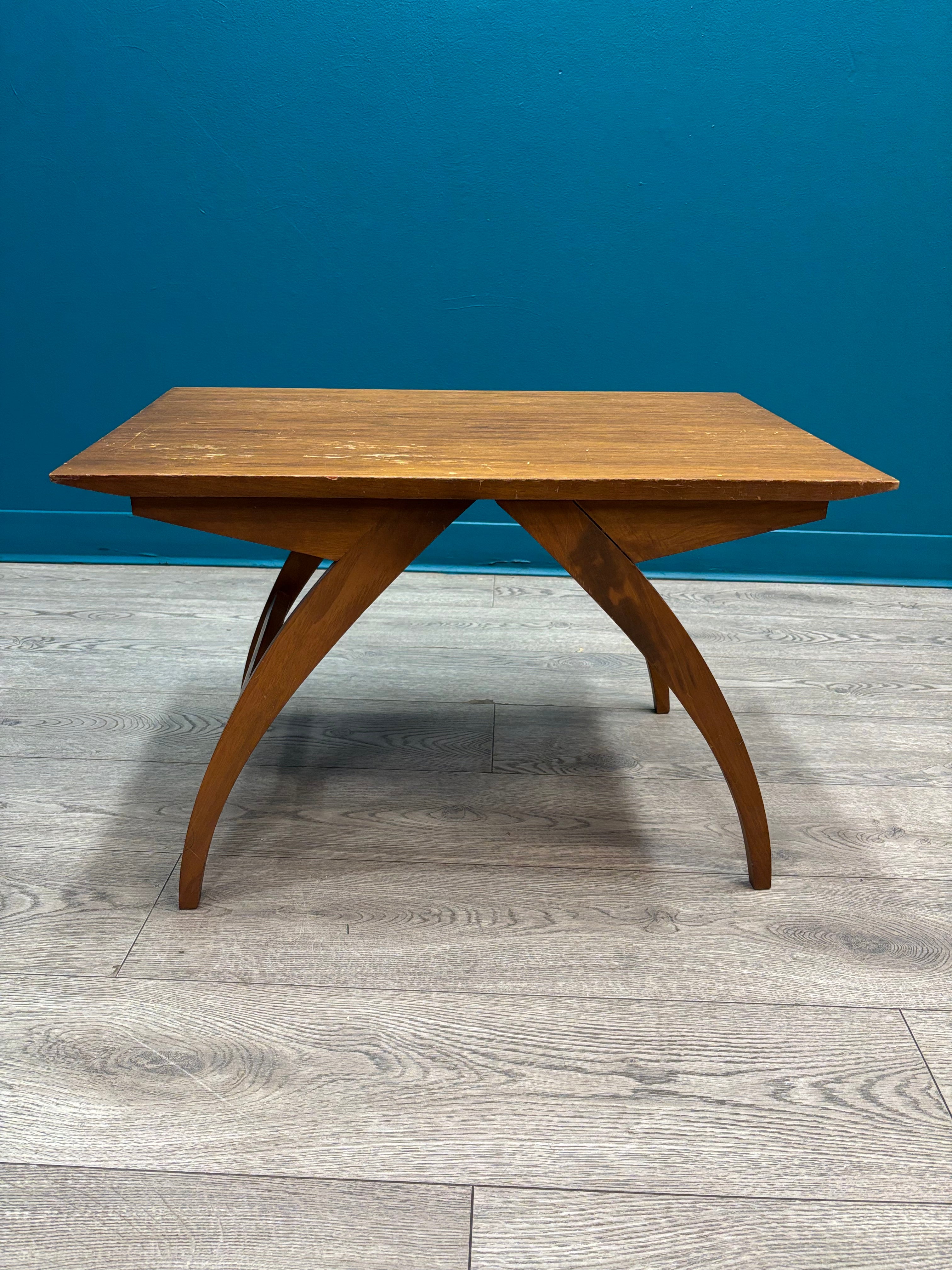 Curved Leg Side Table