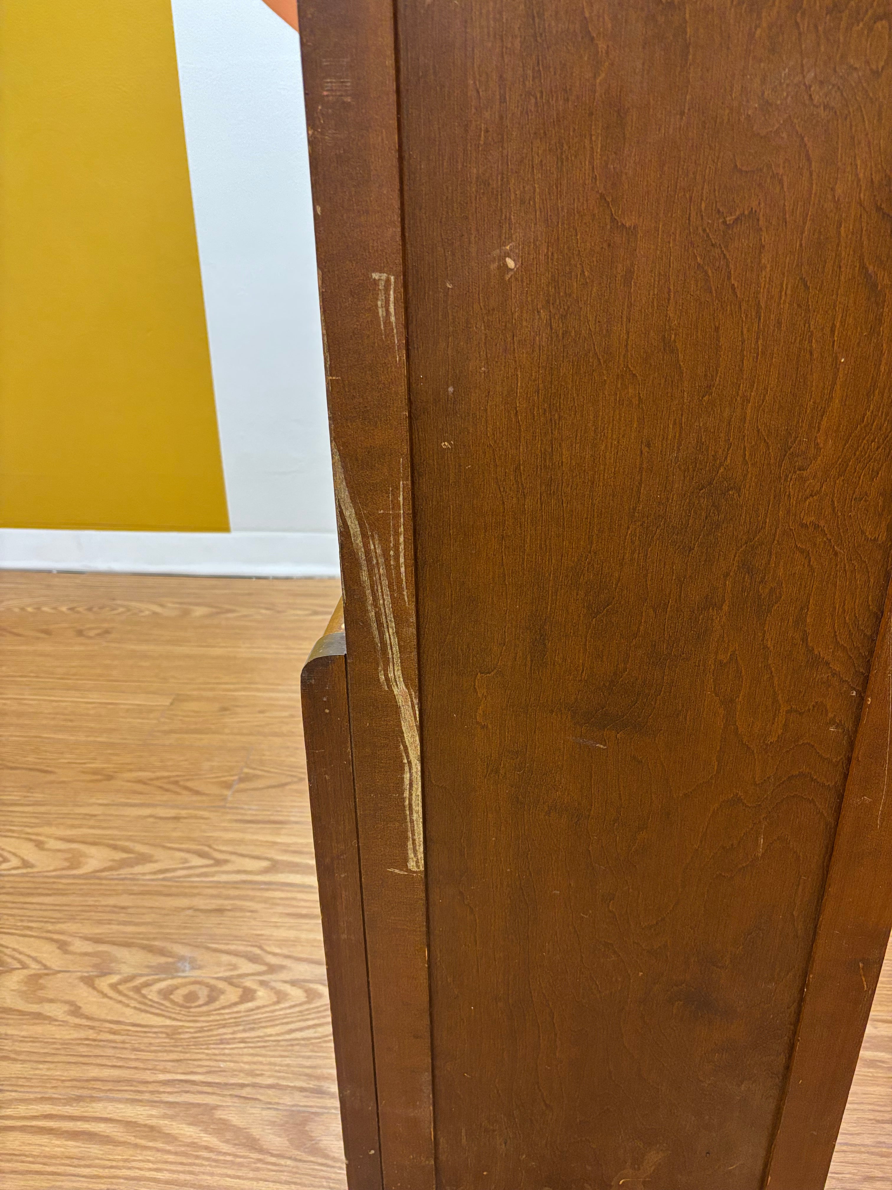 Wood Display Cabinet