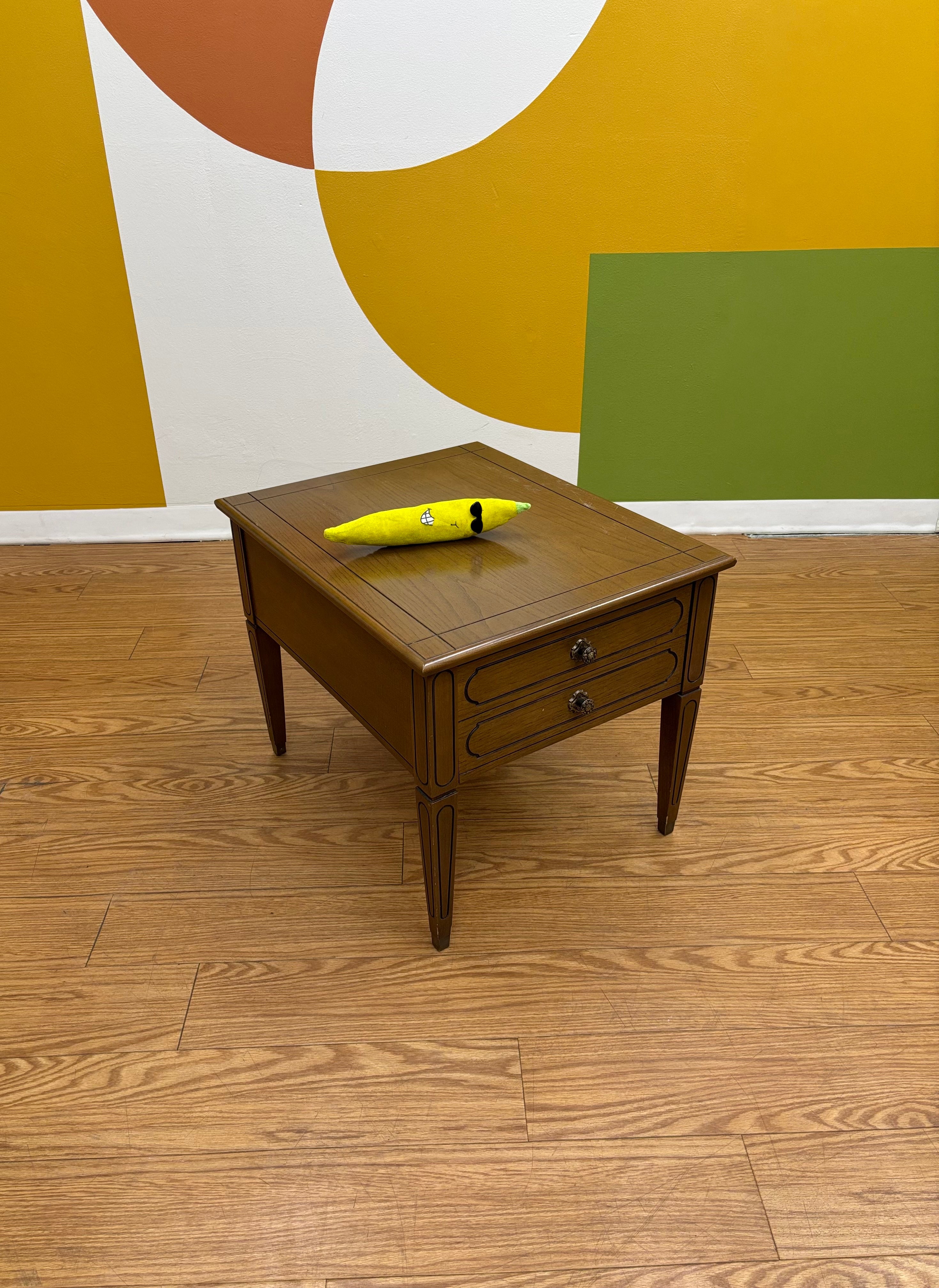 Wood Side Table