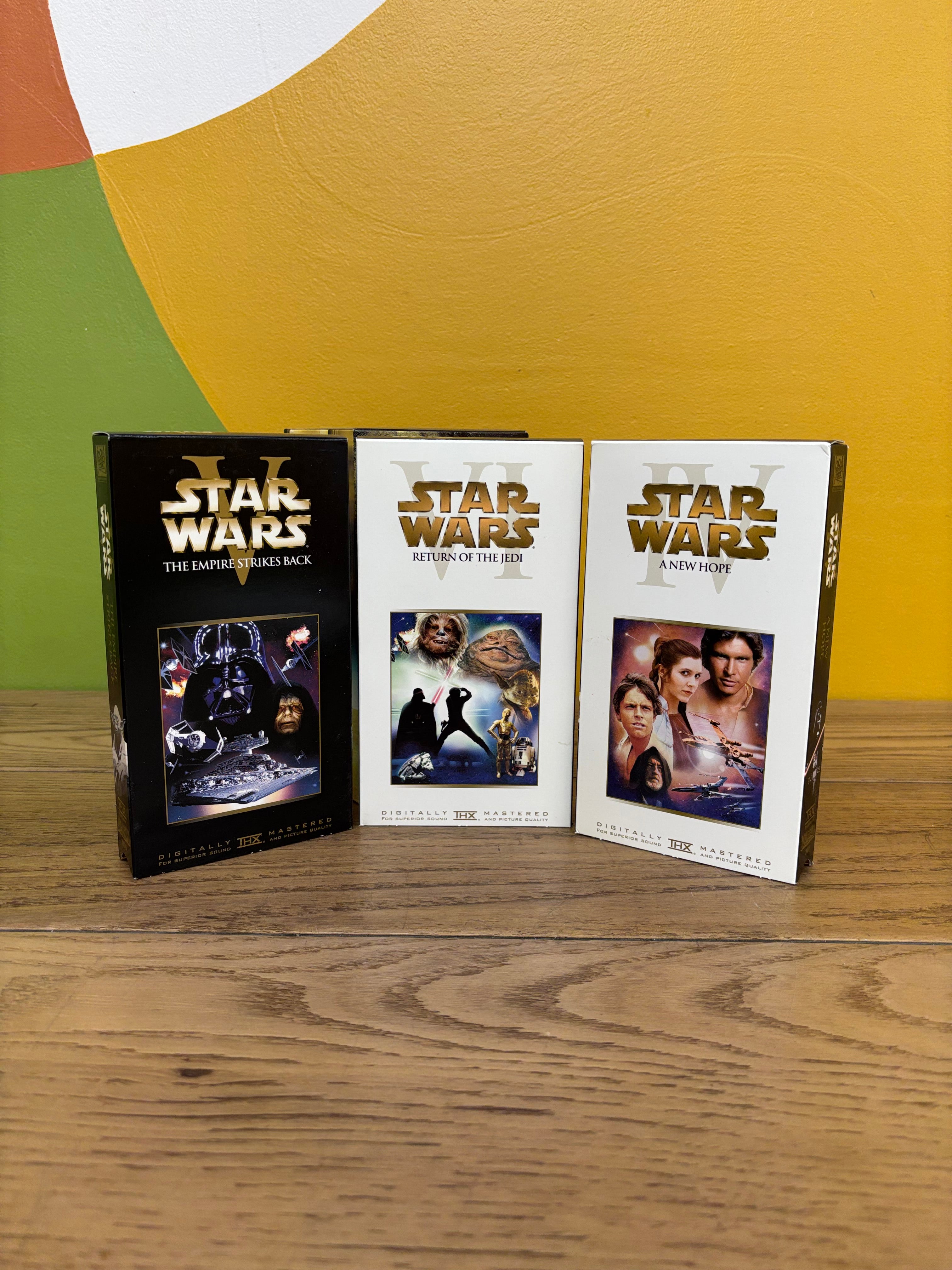 Star Wars Trilogy VHS Set
