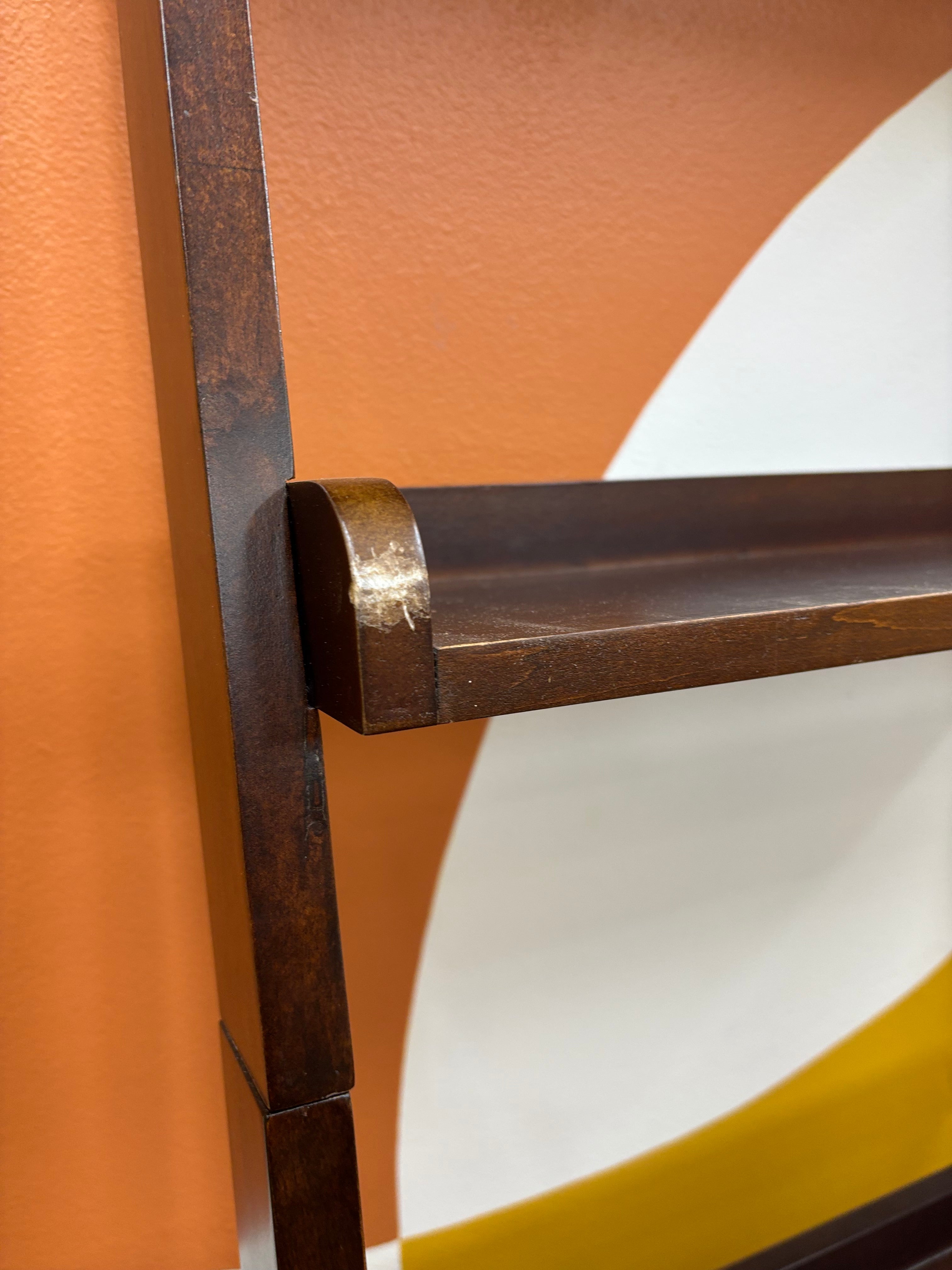 Wood Leaning Ladder Shelf (2 available)