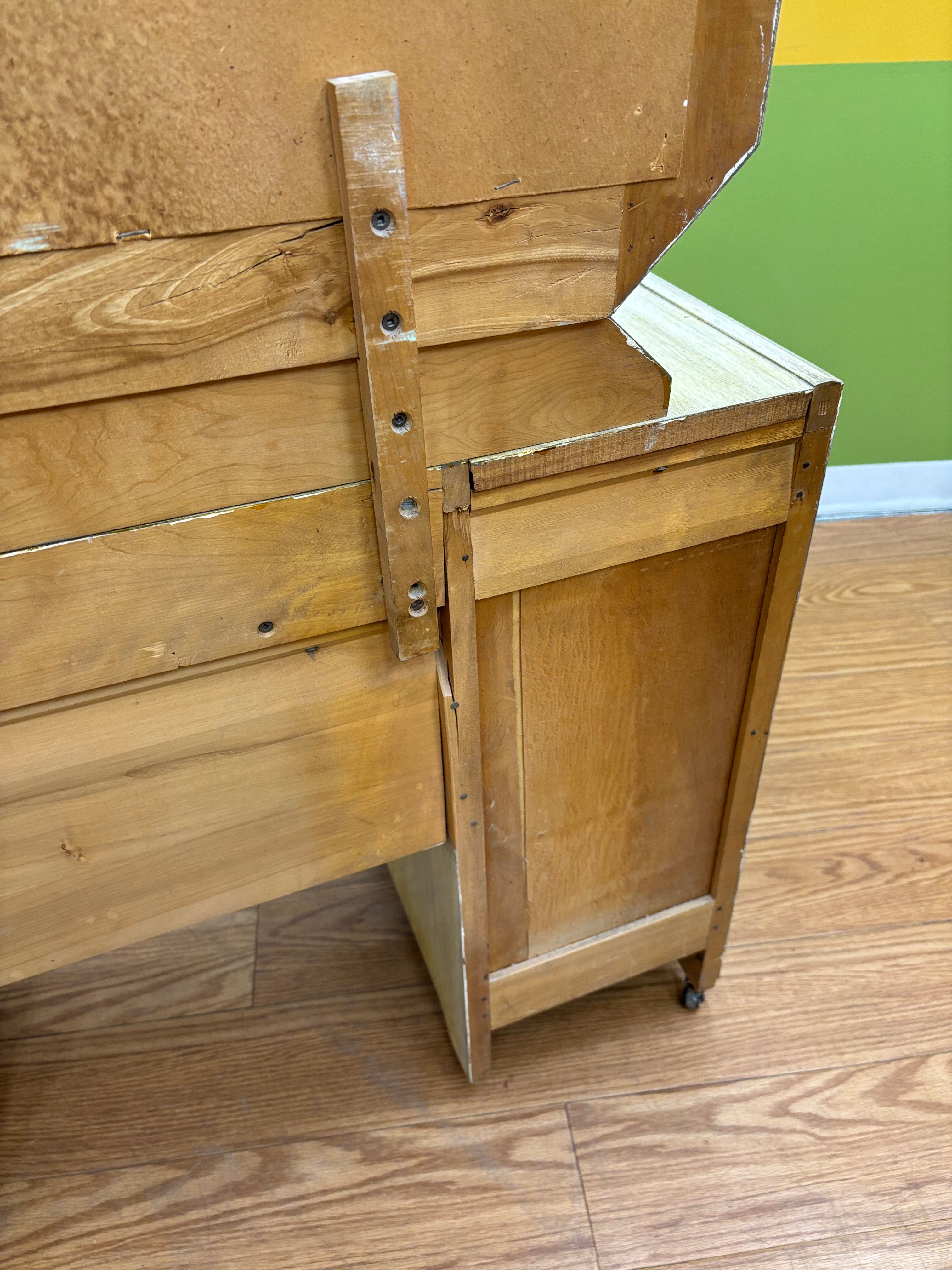 Wood Vanity