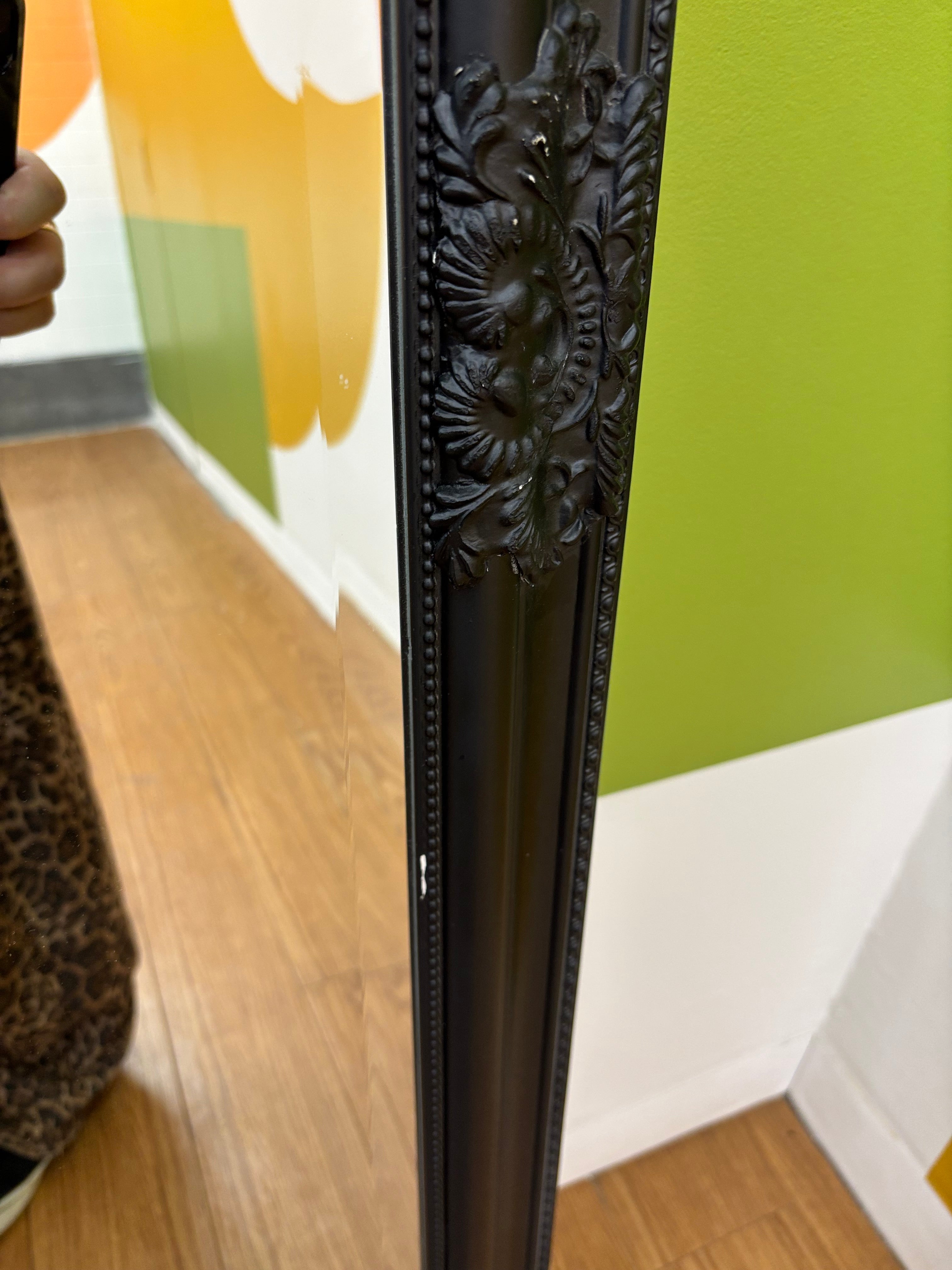 Black Floor Mirror