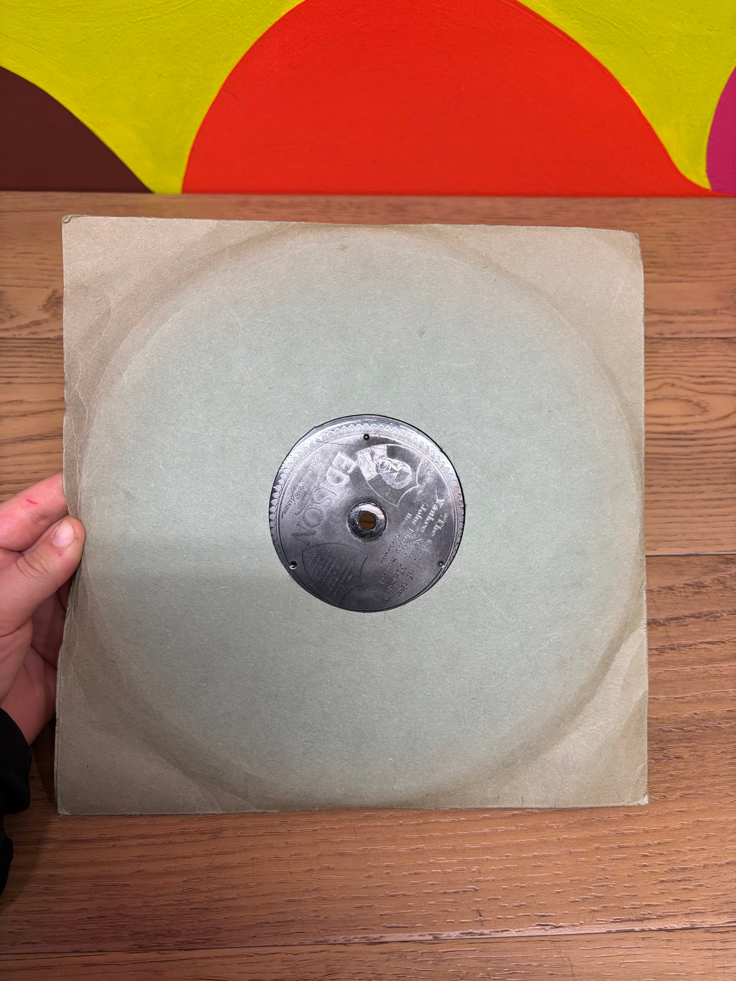 Edison Diamond Disc The Glory of "The Yankee Navy March"/"Gold and Silver Waltz"