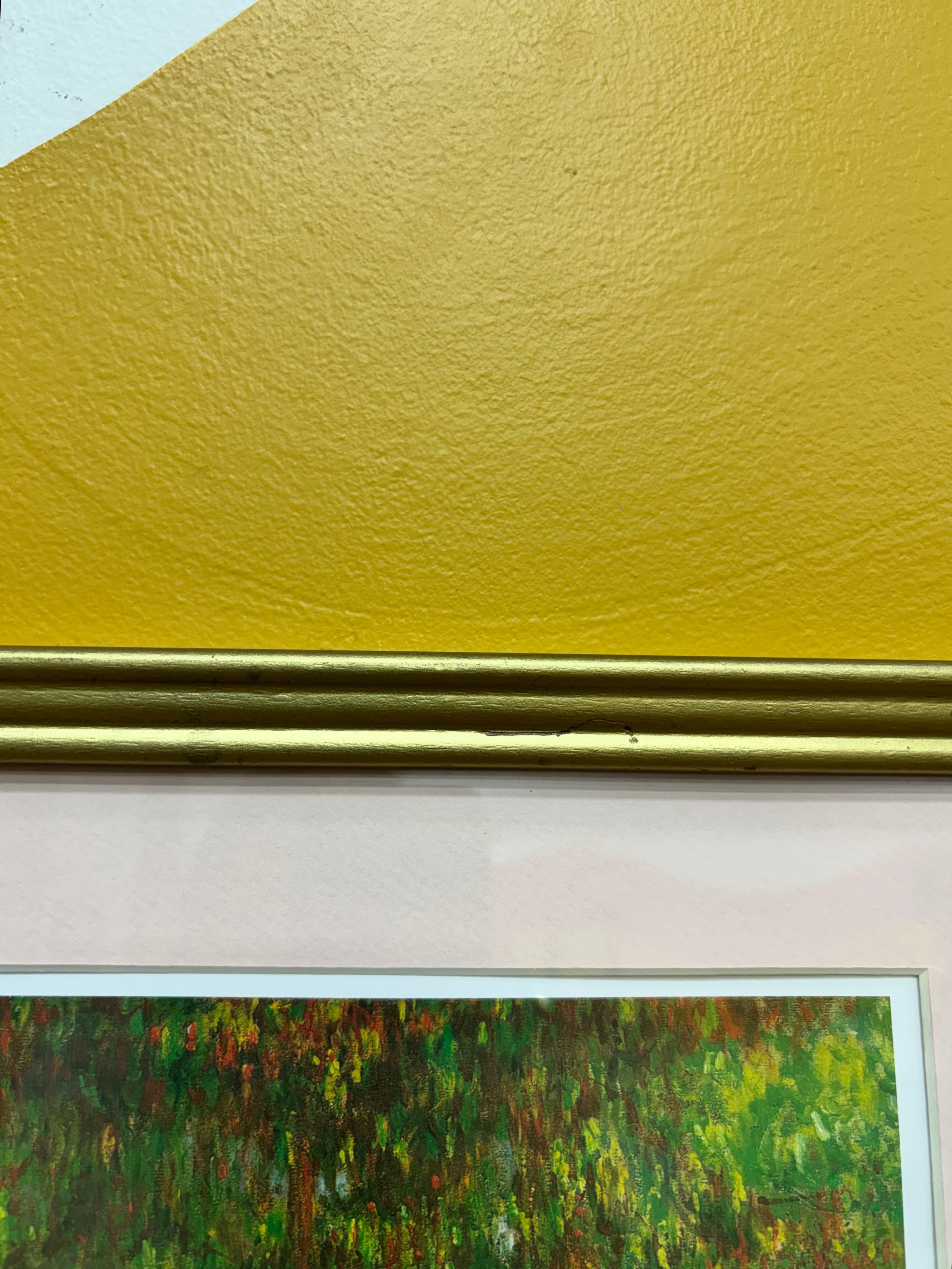 Framed "The Artist's Garden at Giverny" Print