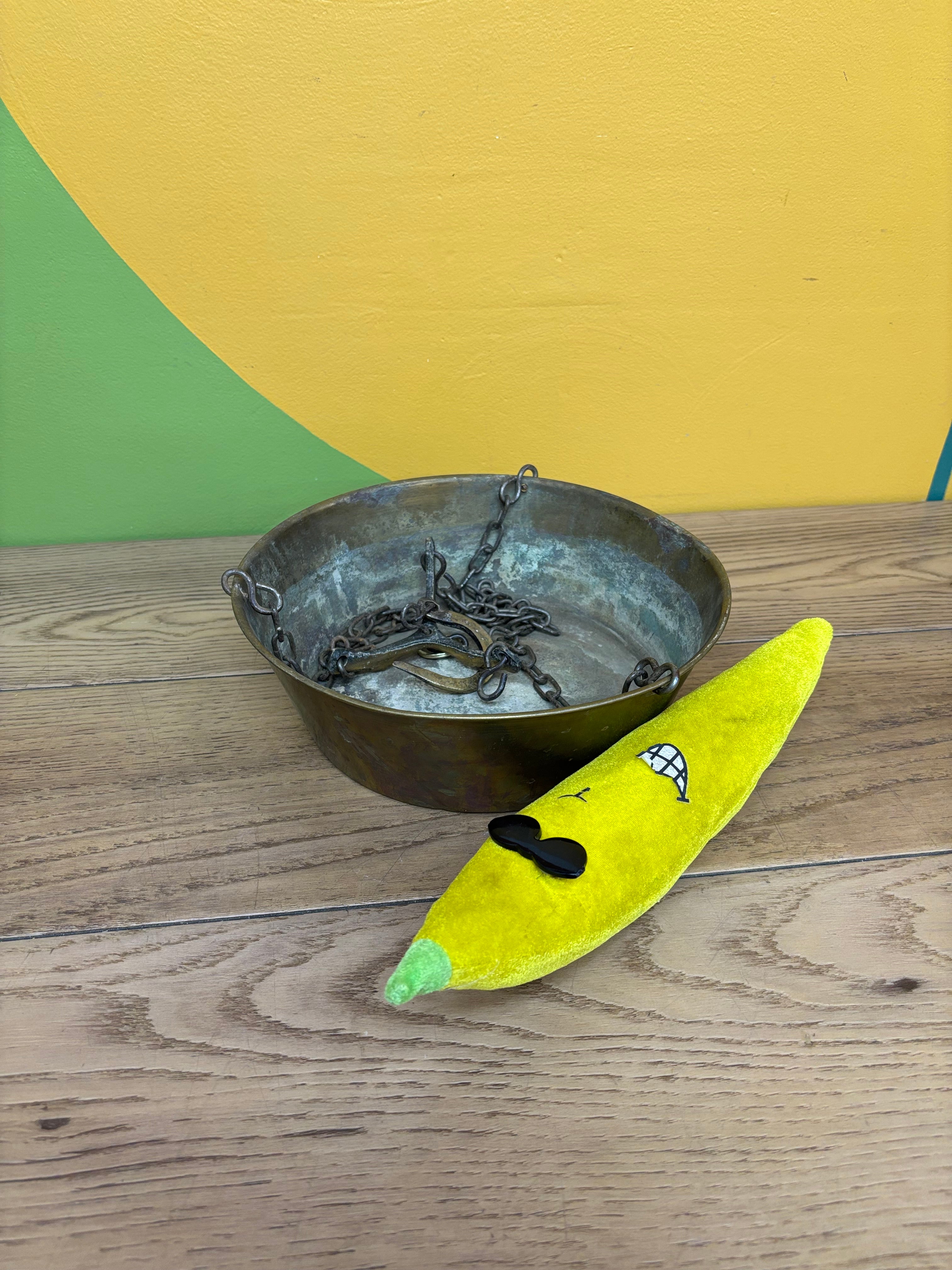 Brass Hanging Pan Scale
