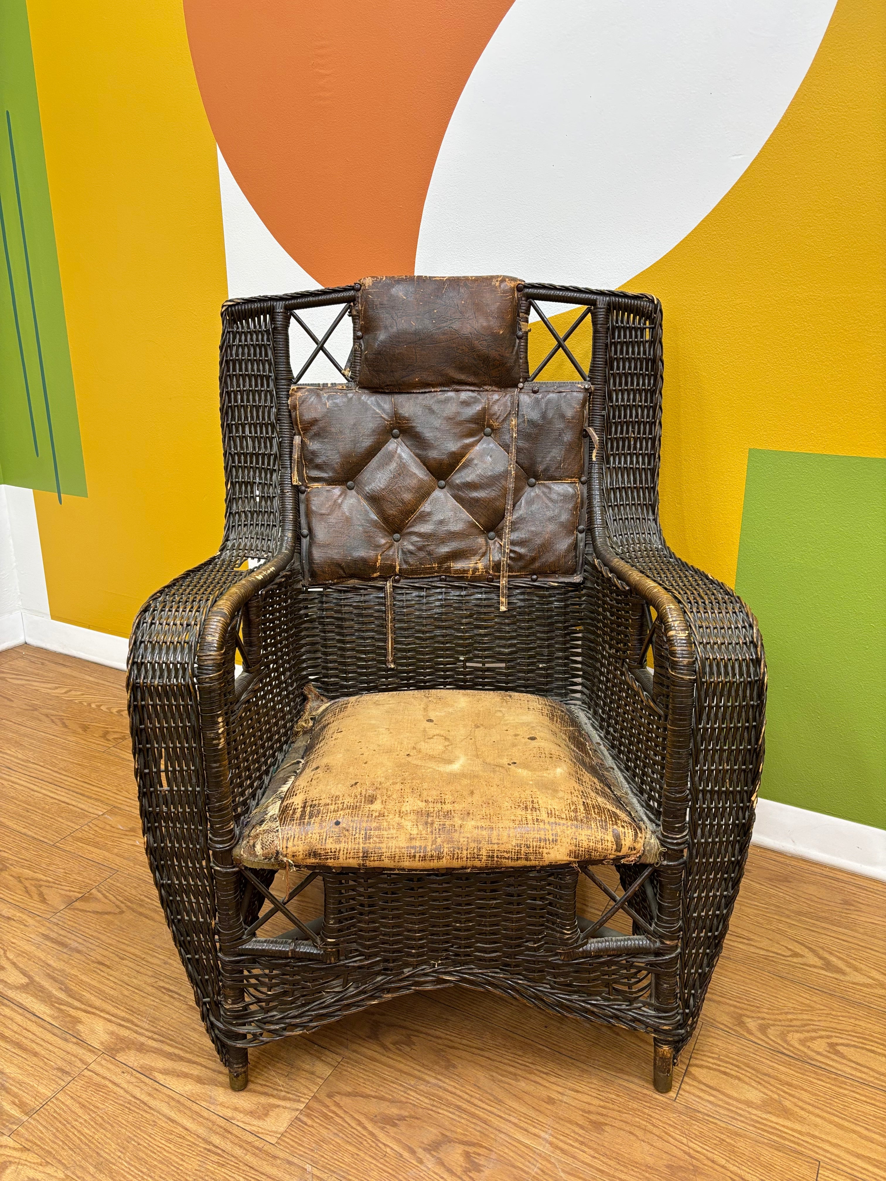 Dark Brown Armchair
