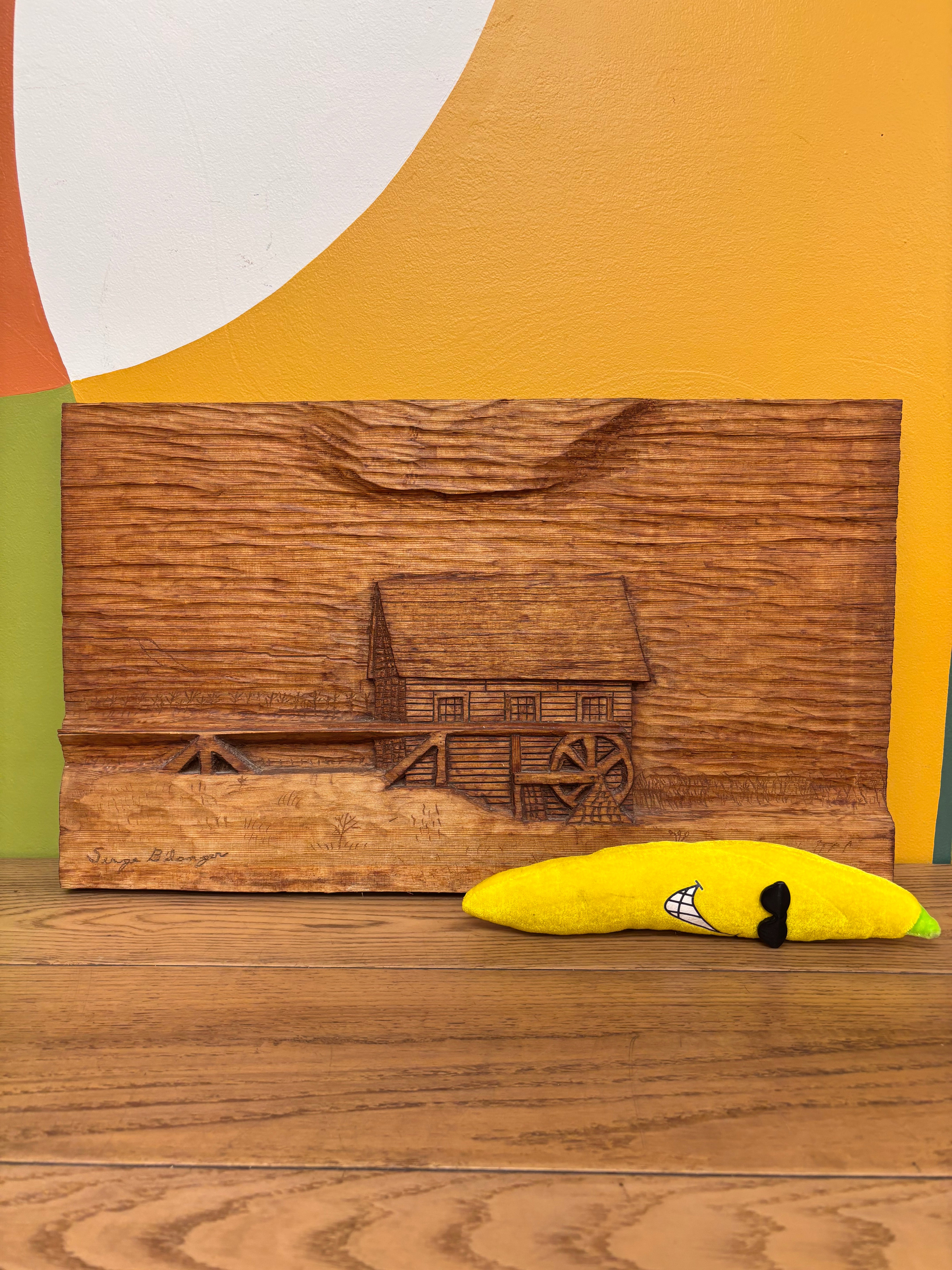 Carved Wood Art