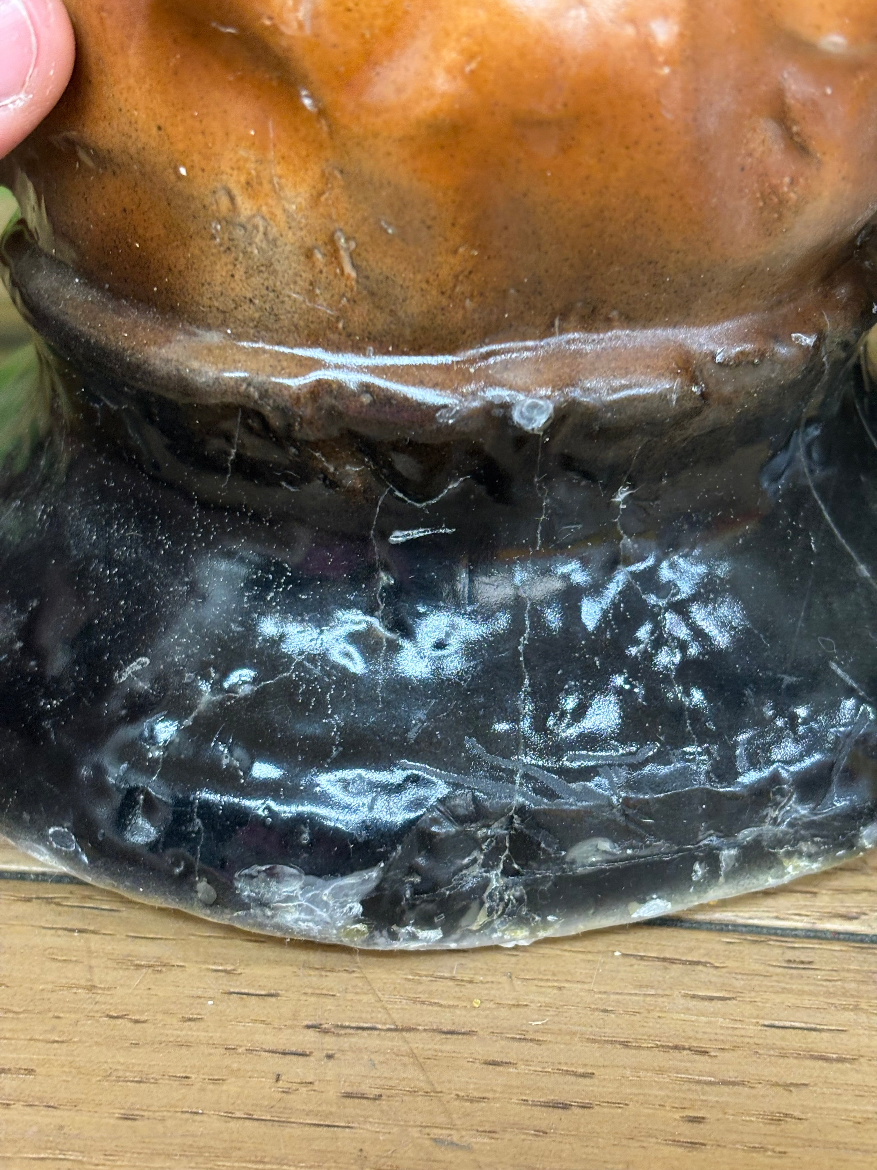 (2) Eagle Candle Sculptures