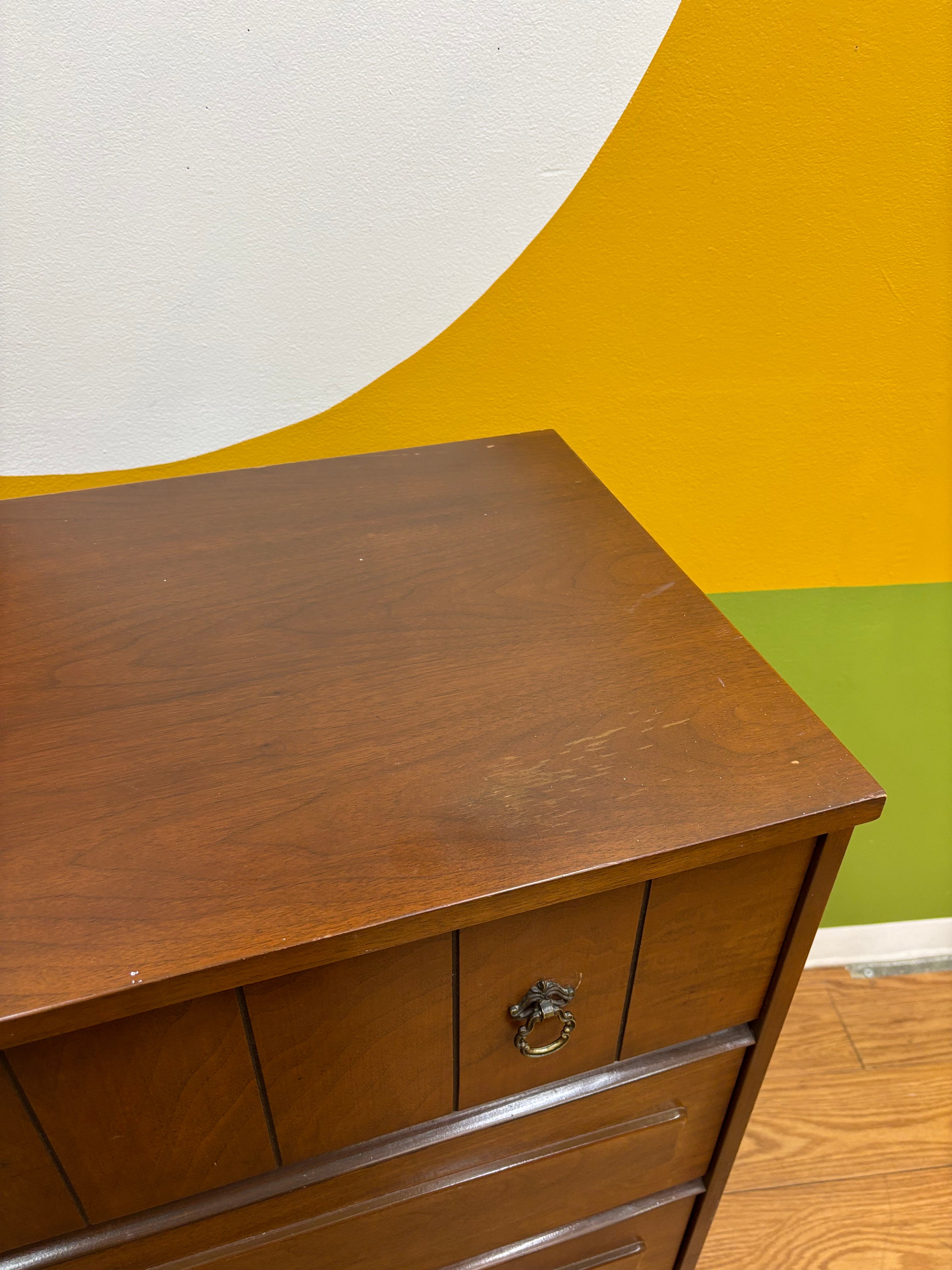4 Drawer Wood Dresser