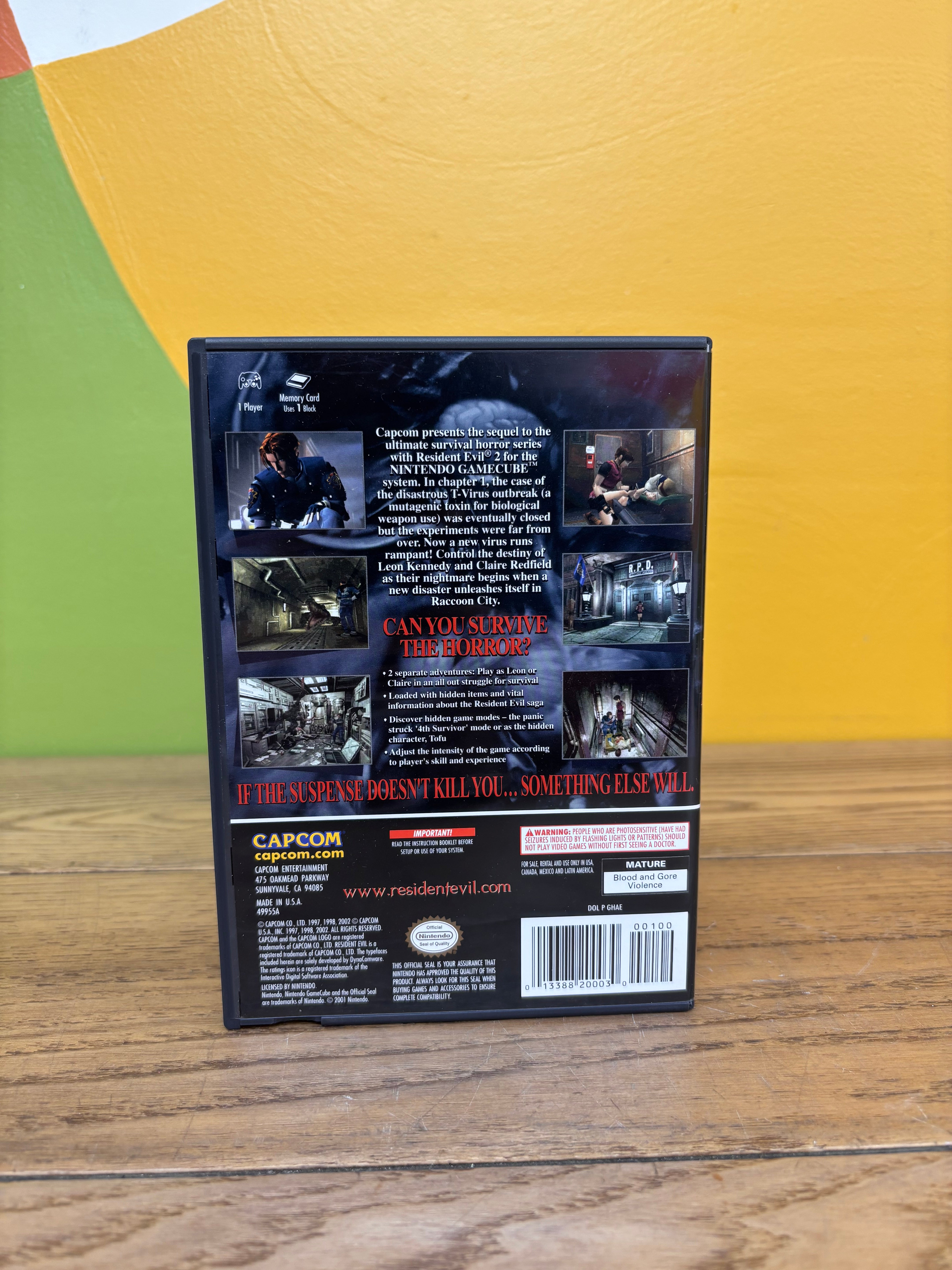 Resident Evil 2 Nintendo GameCube CIB