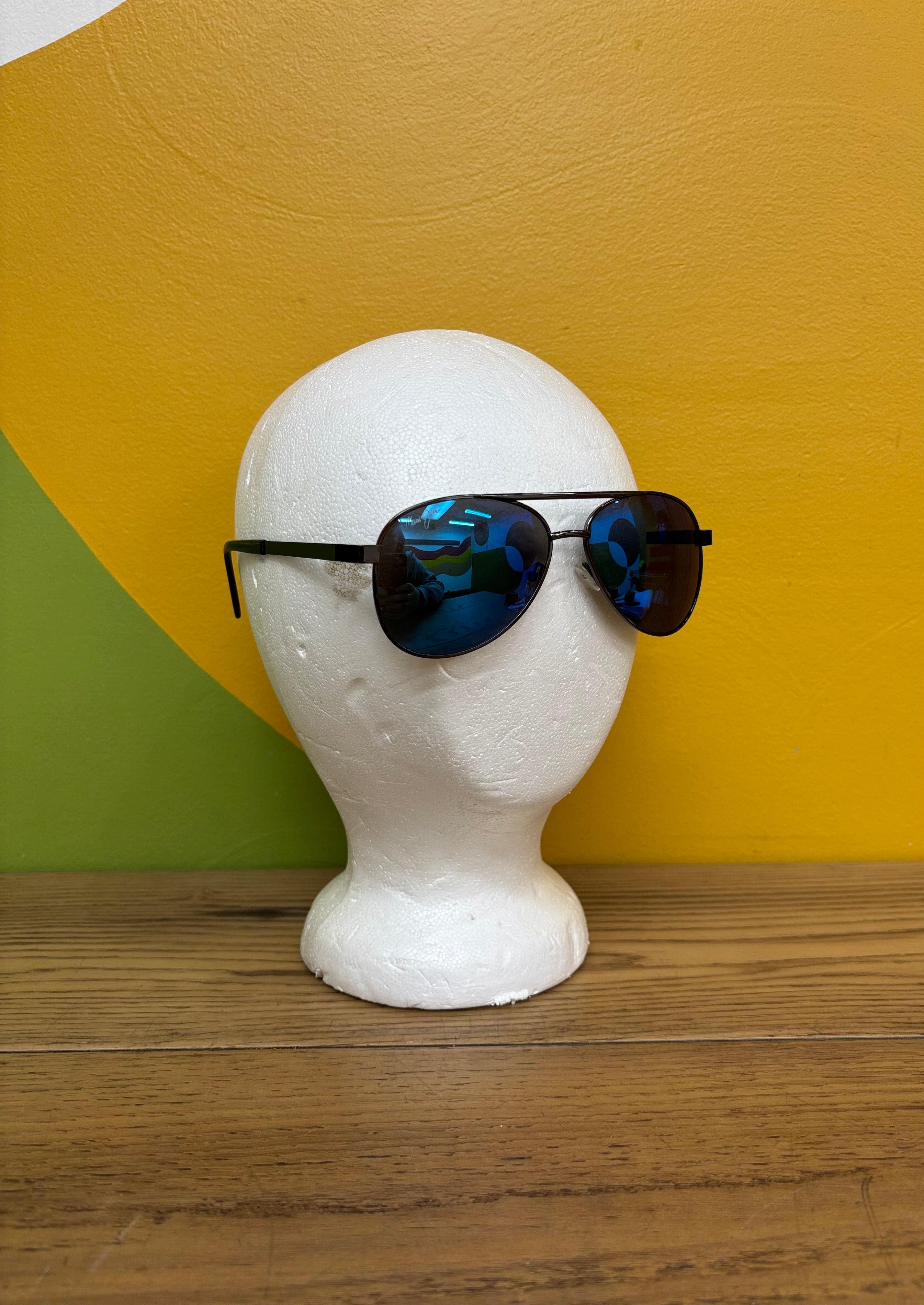 Sunglasses with Blue Lenses