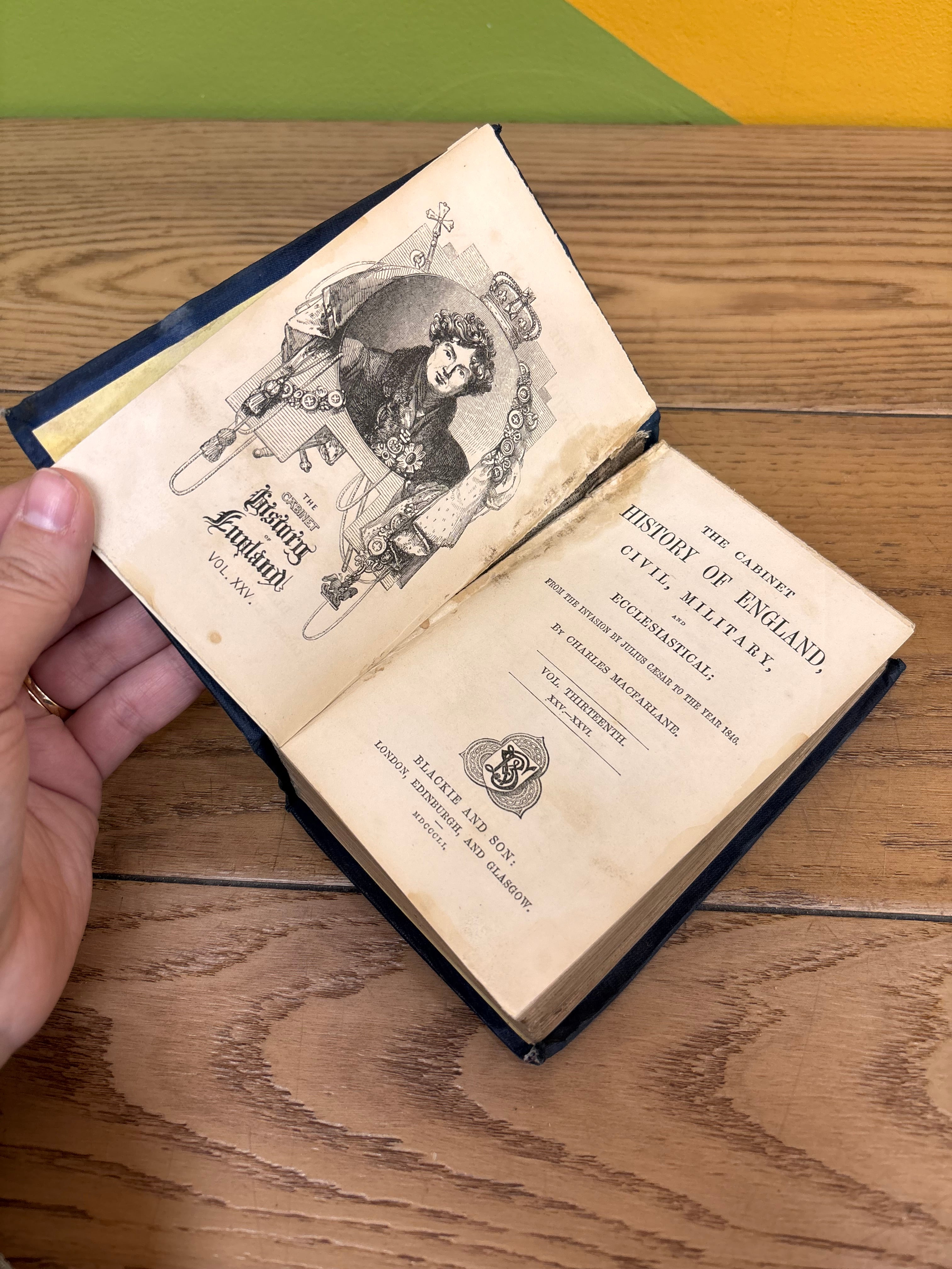 The Cabinet History of England Book