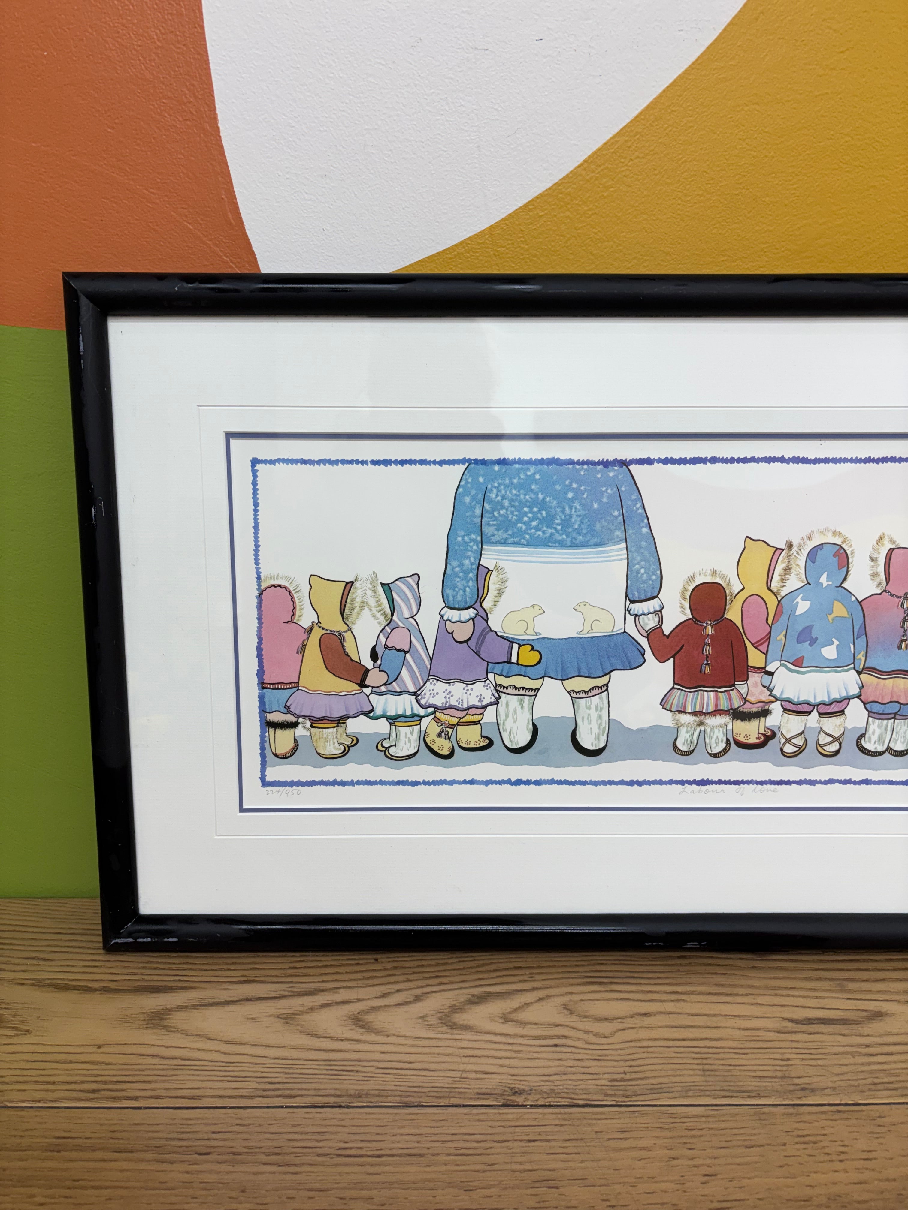 Labour of Love Framed Print by Willie Wong