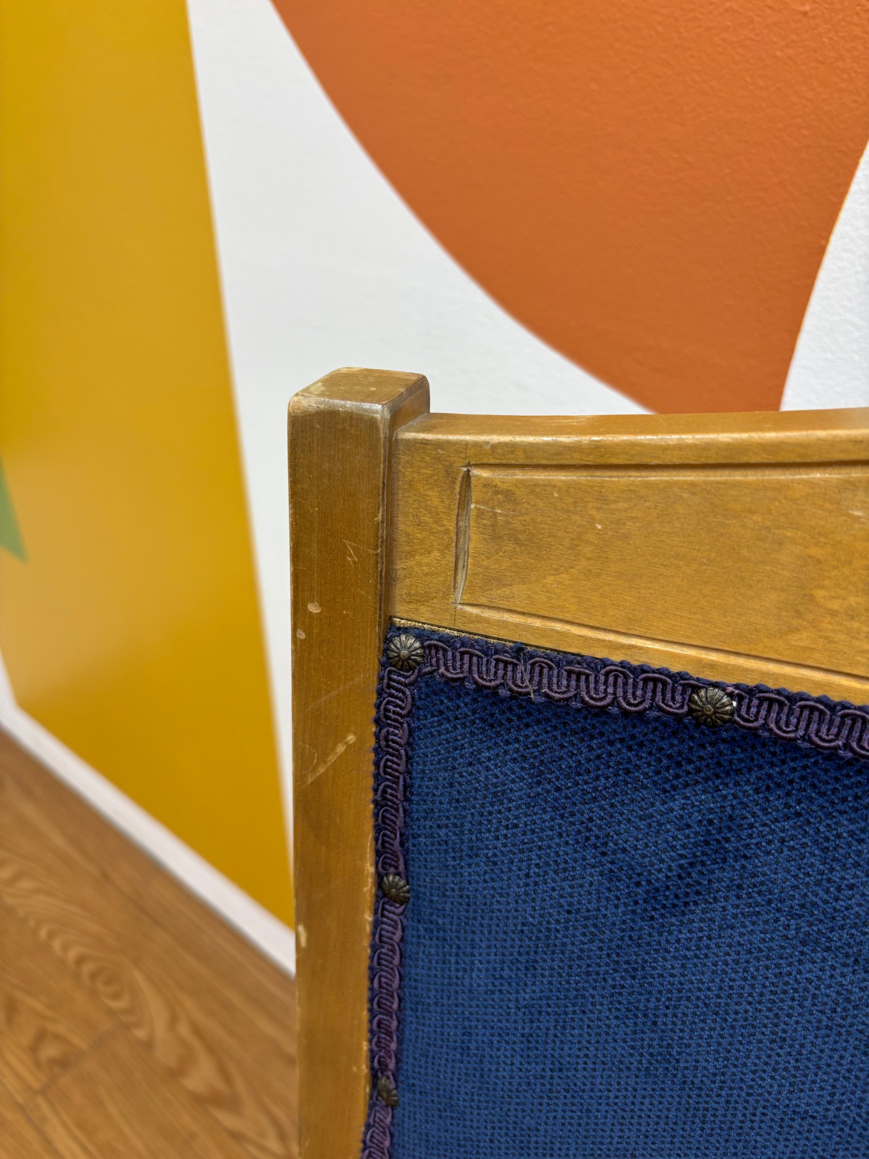 Blue Dining Chair (4 available)