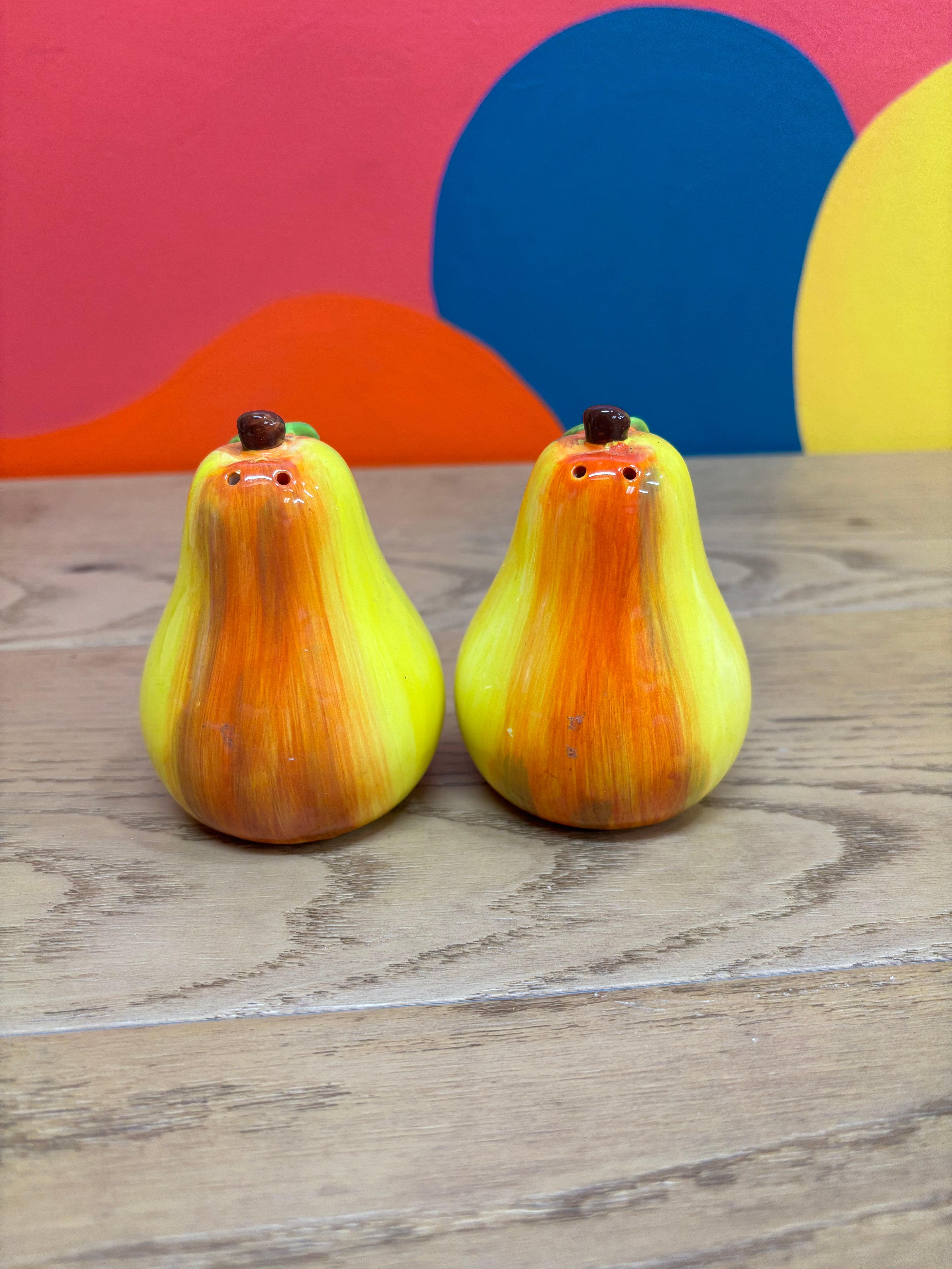 Pear Salt & Pepper Shakers