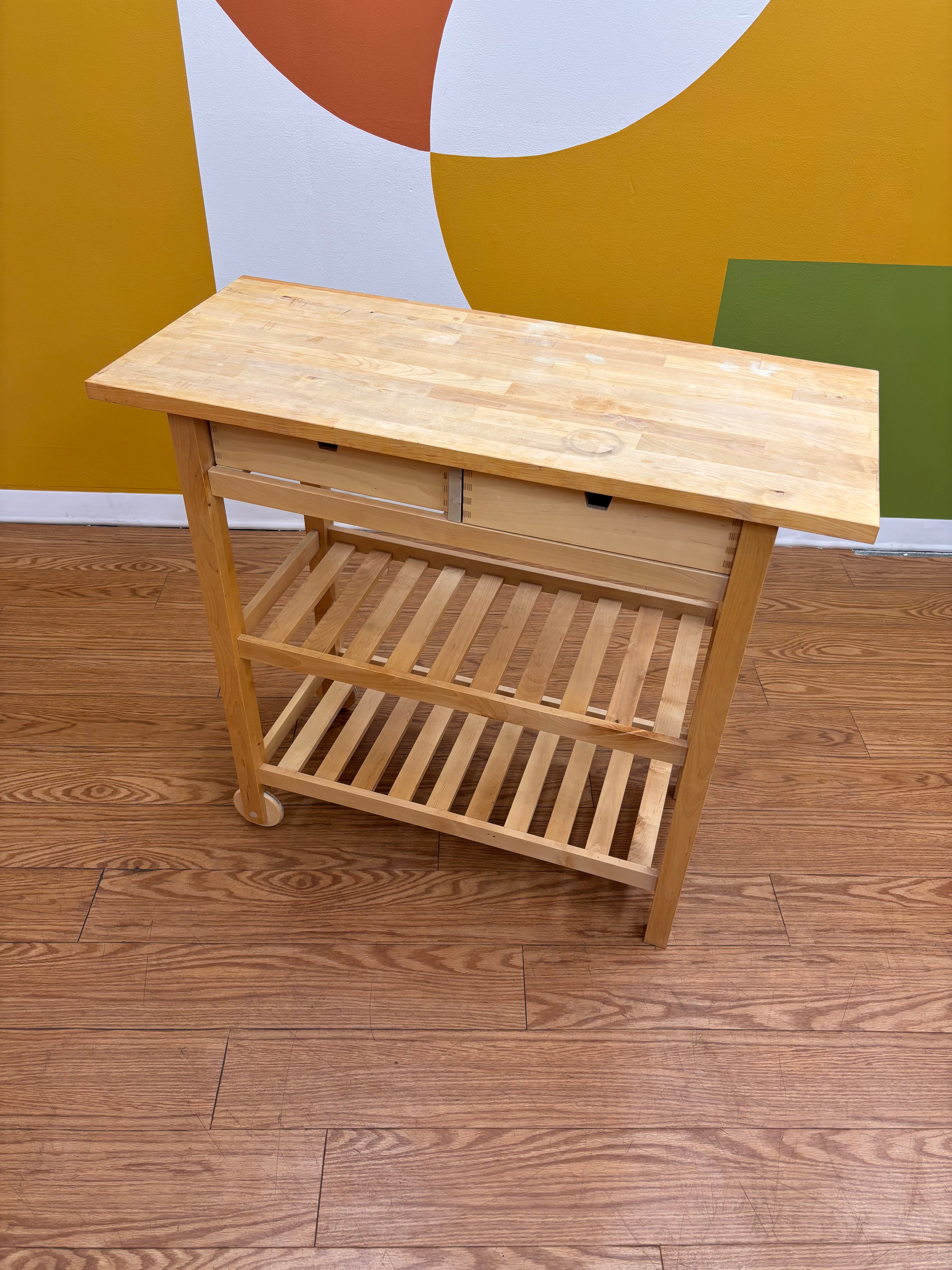 IKEA Forhjka Kitchen Cart