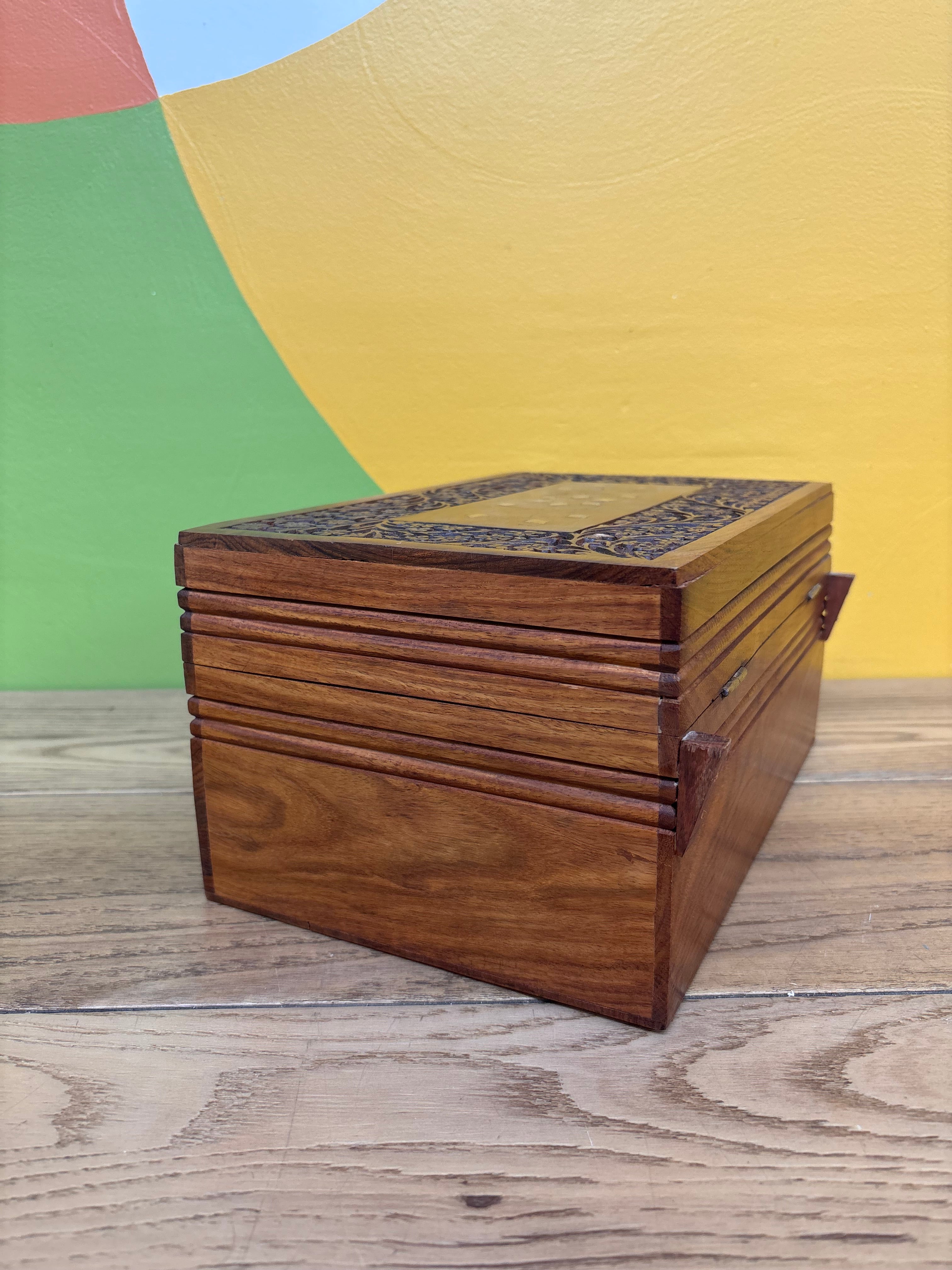 Wood Keepsake Box