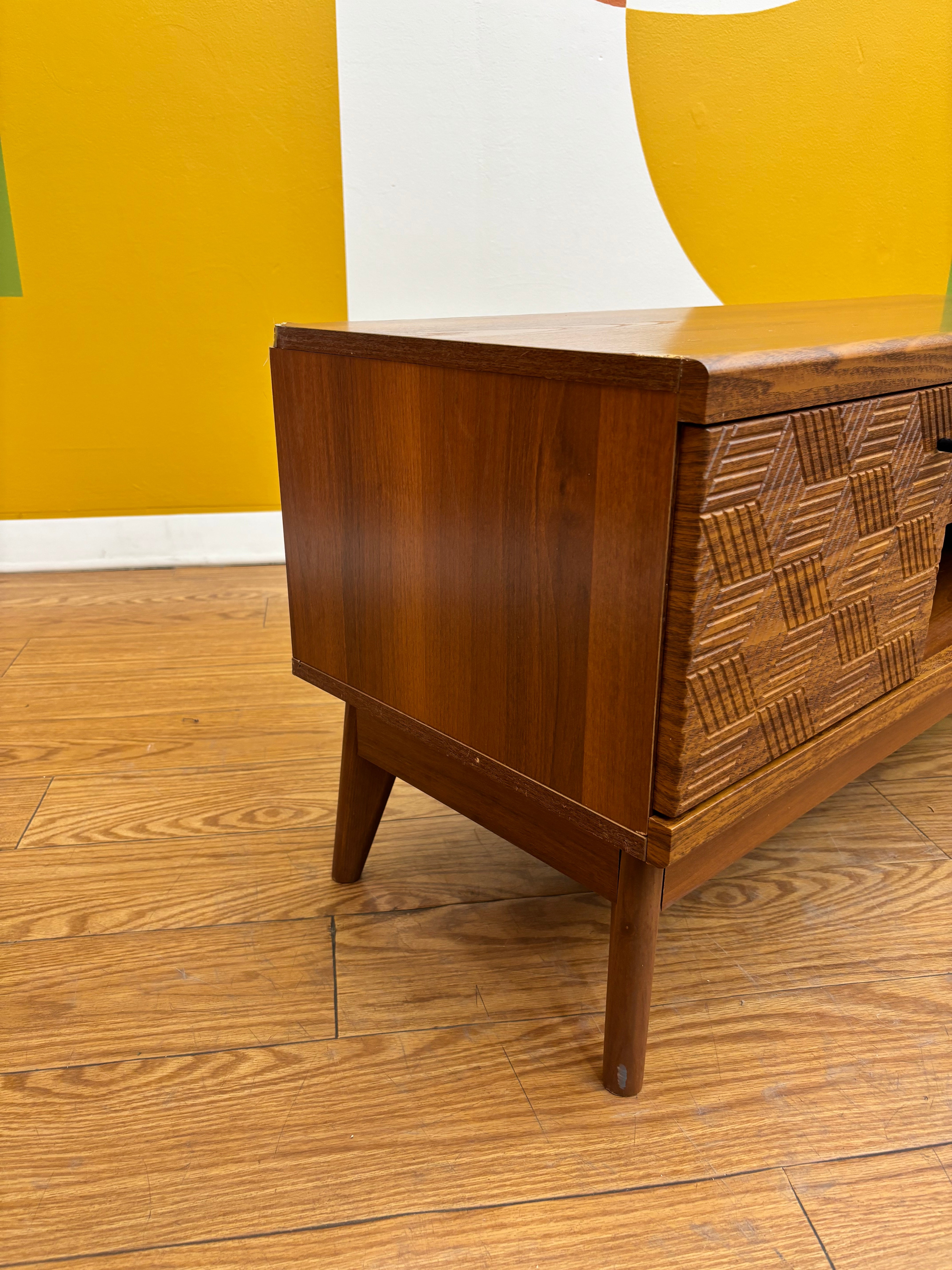 Wood TV Stand