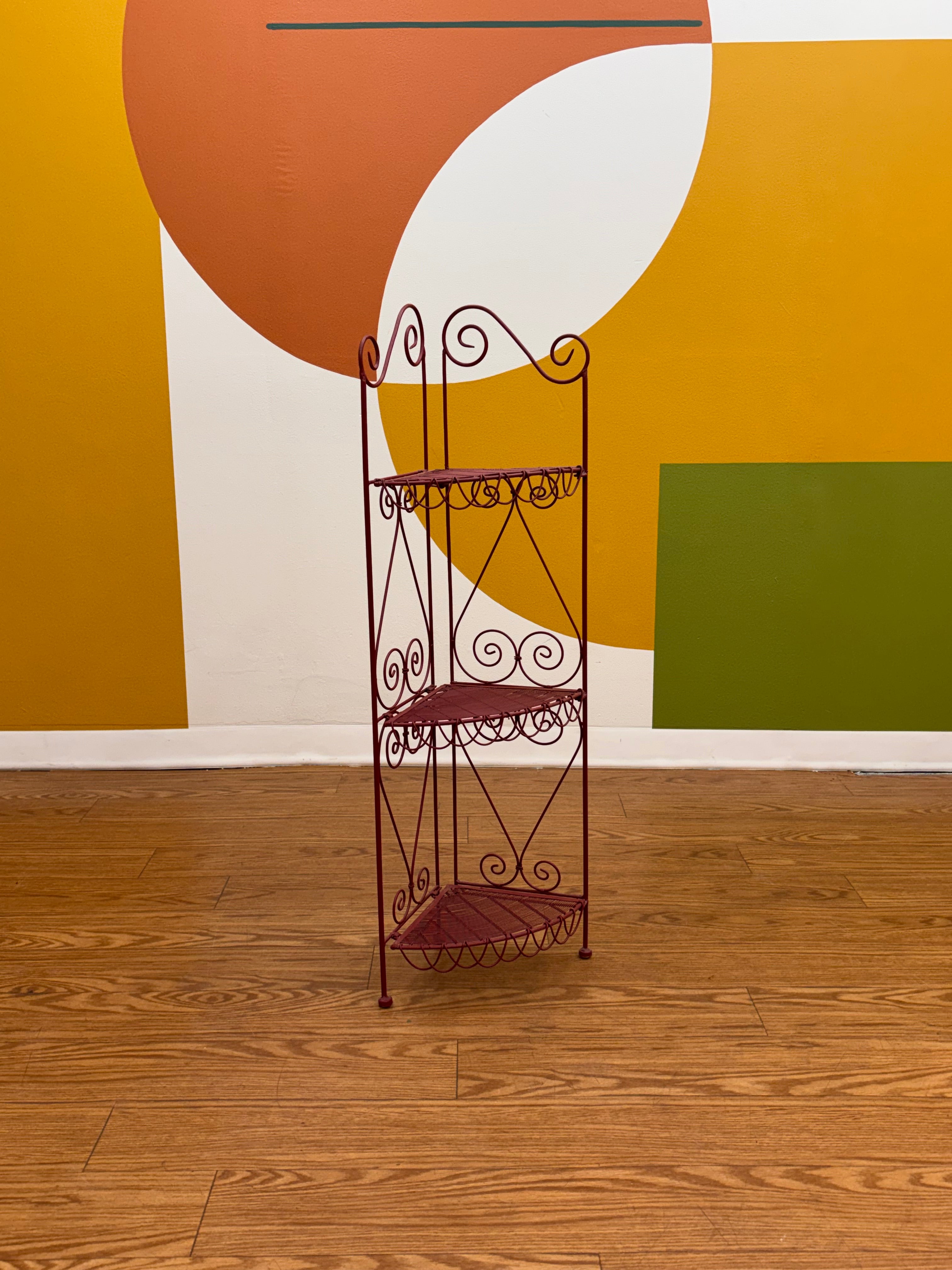 Metal Corner Shelf