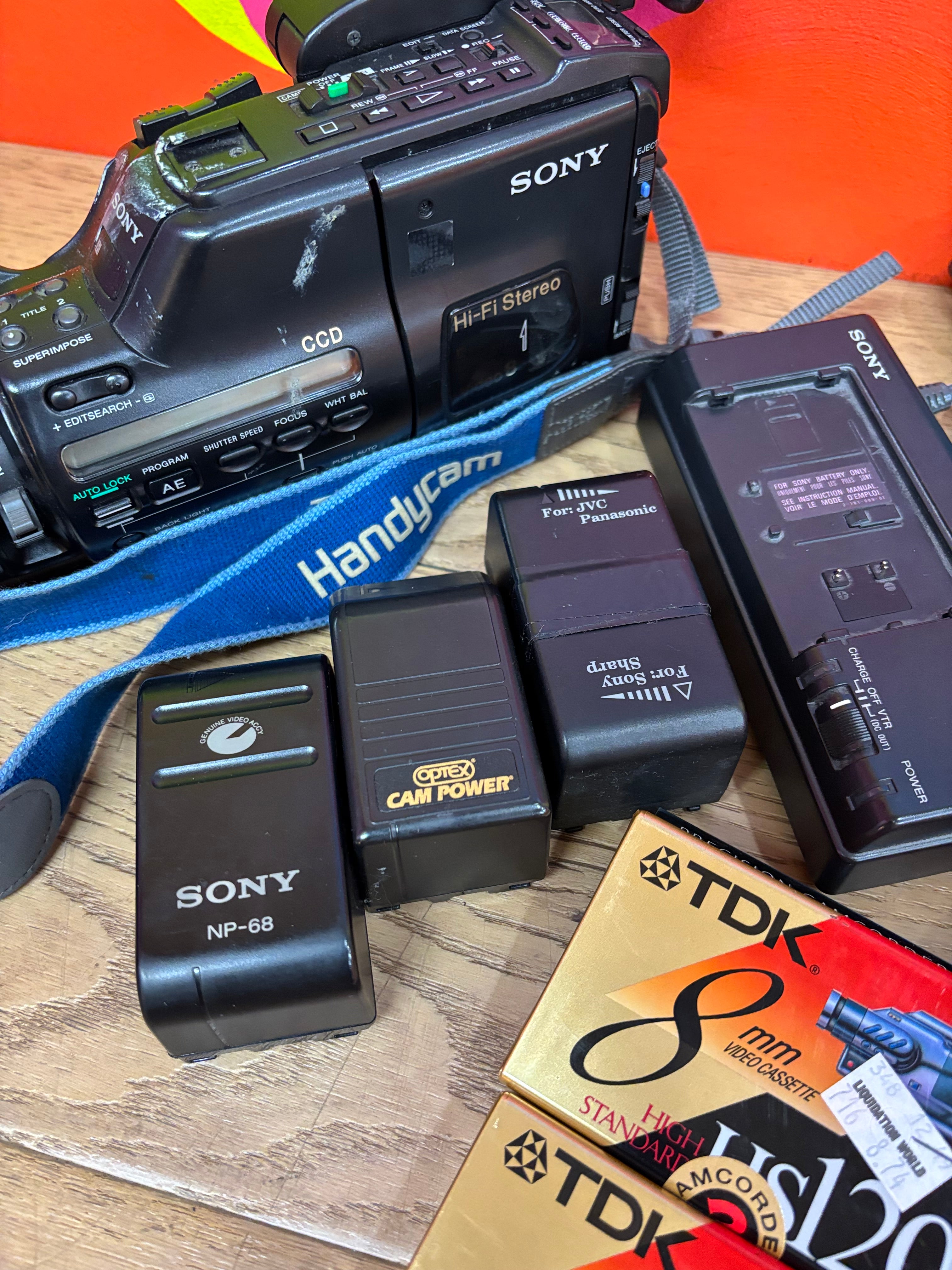 Sony Handycam Video 8 Camcorder (CCD-F77)