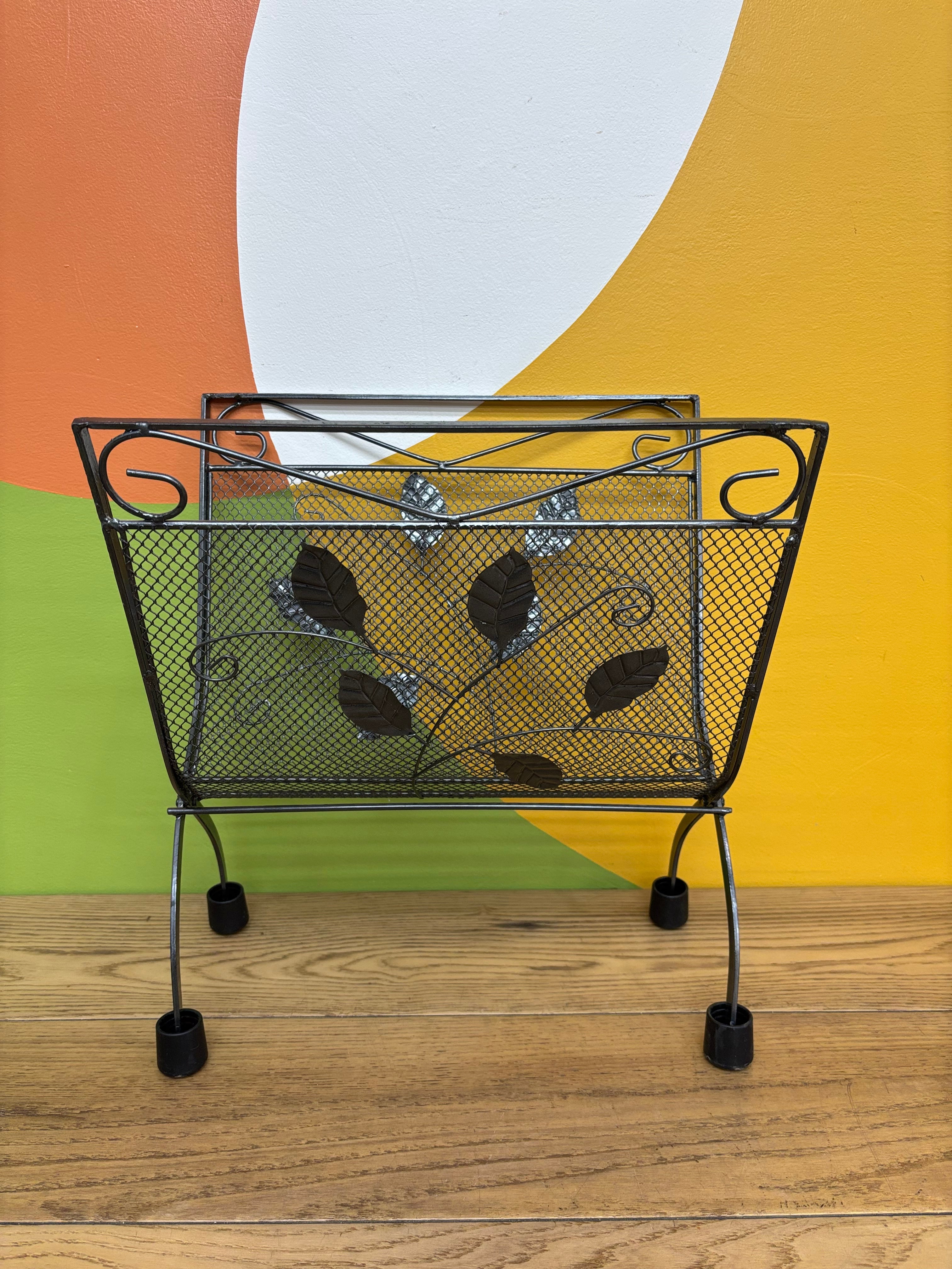 Metal Magazine Rack