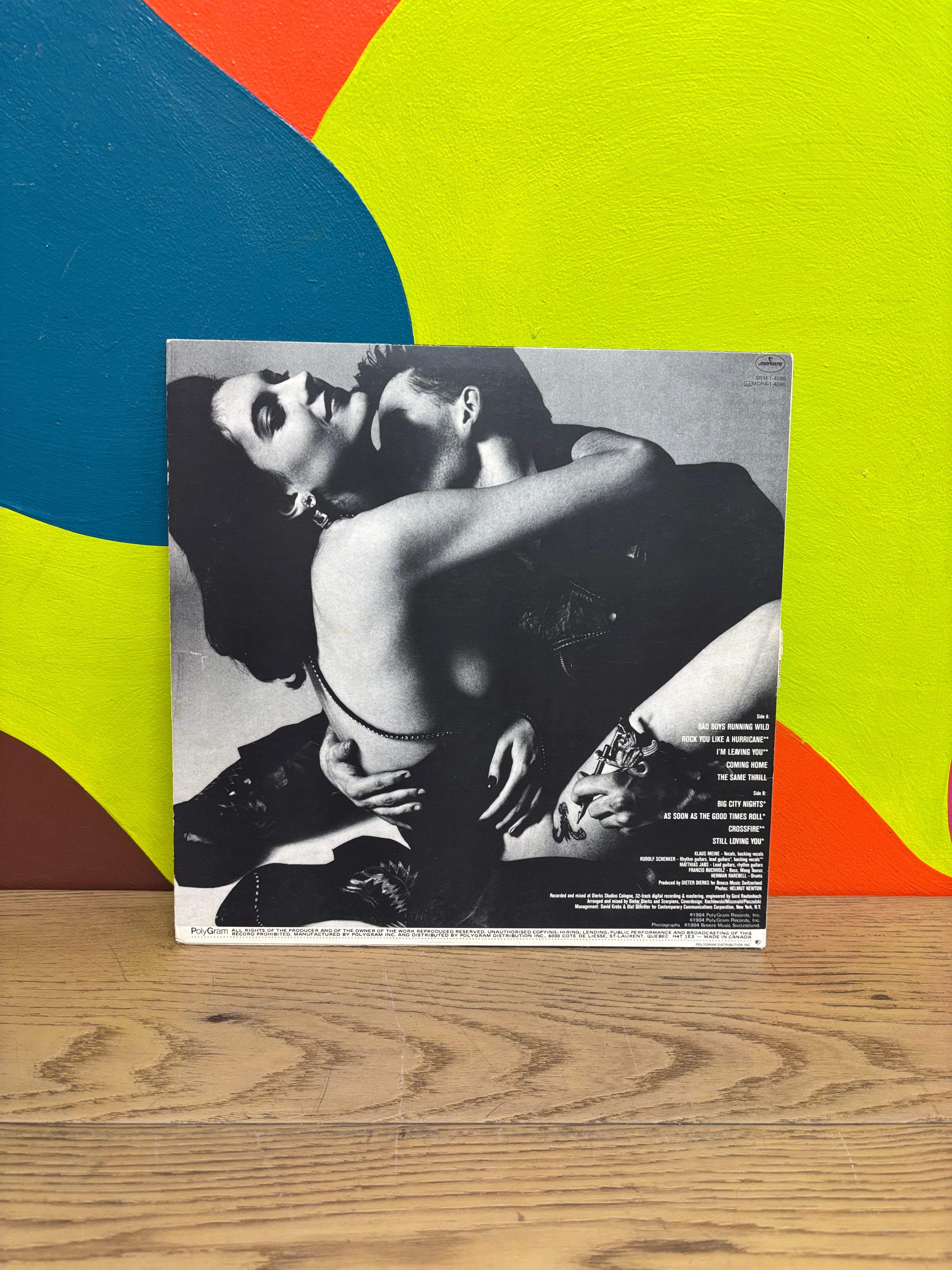 Scorpions Love at First Sting Vinyl