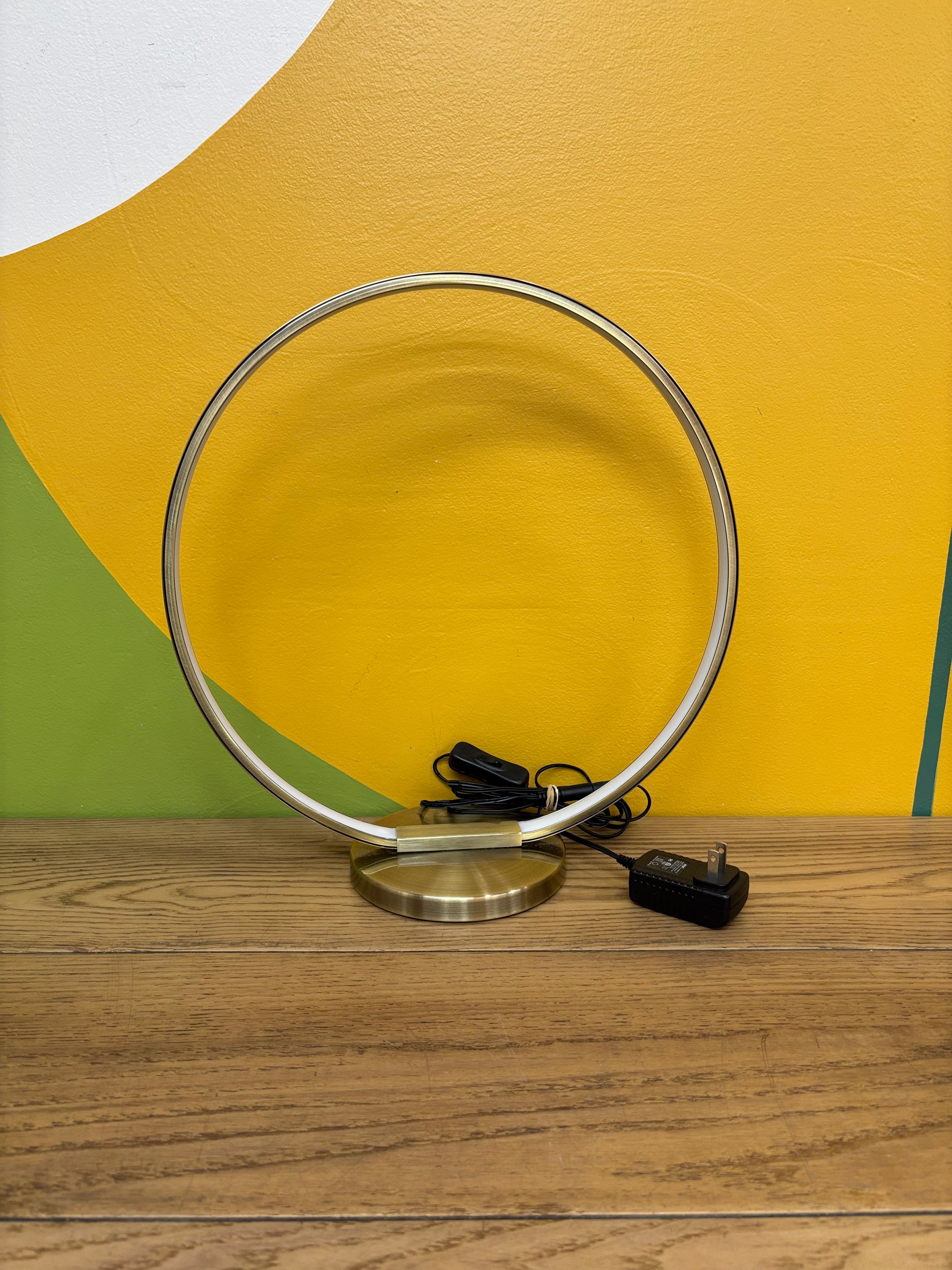 Round LED Table Lamp (2 available)