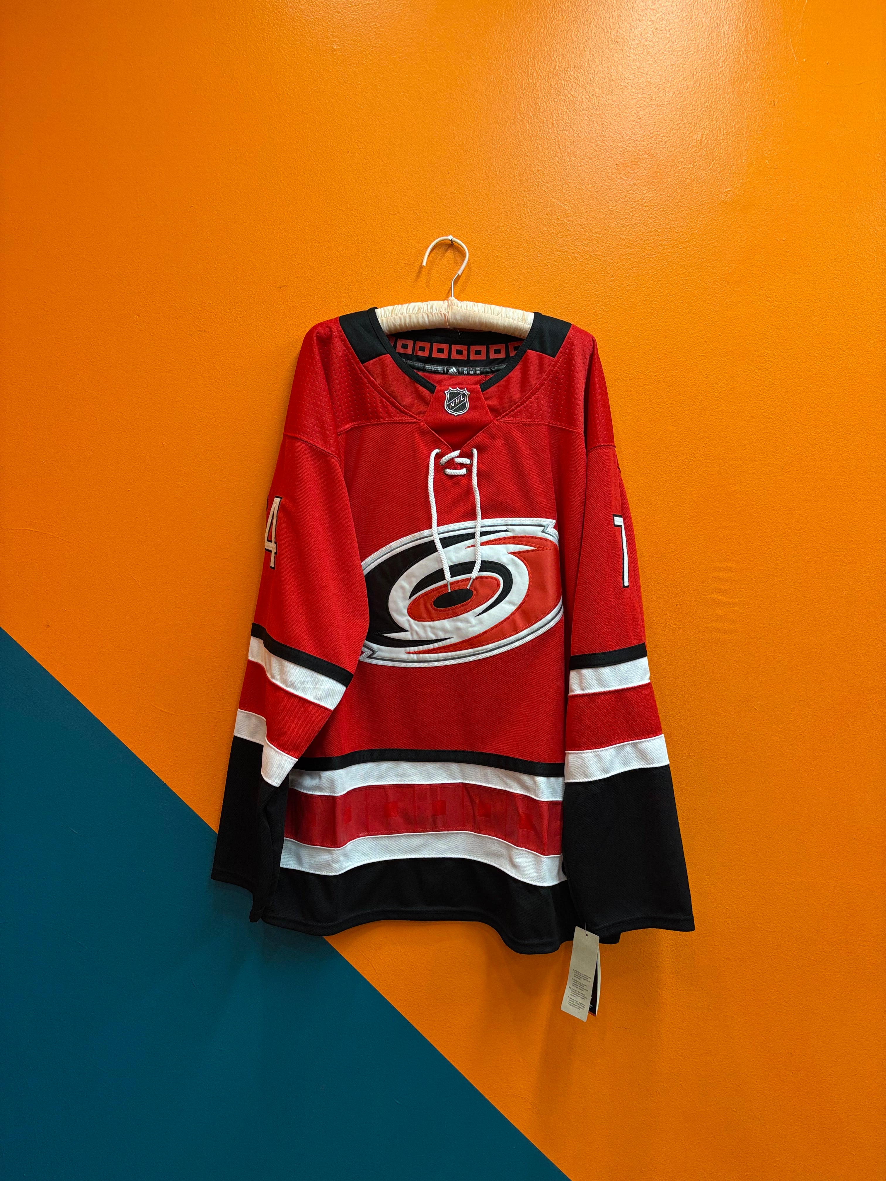 Carolina Hurricanes #74 "Bear" Jersey - XXL (56)