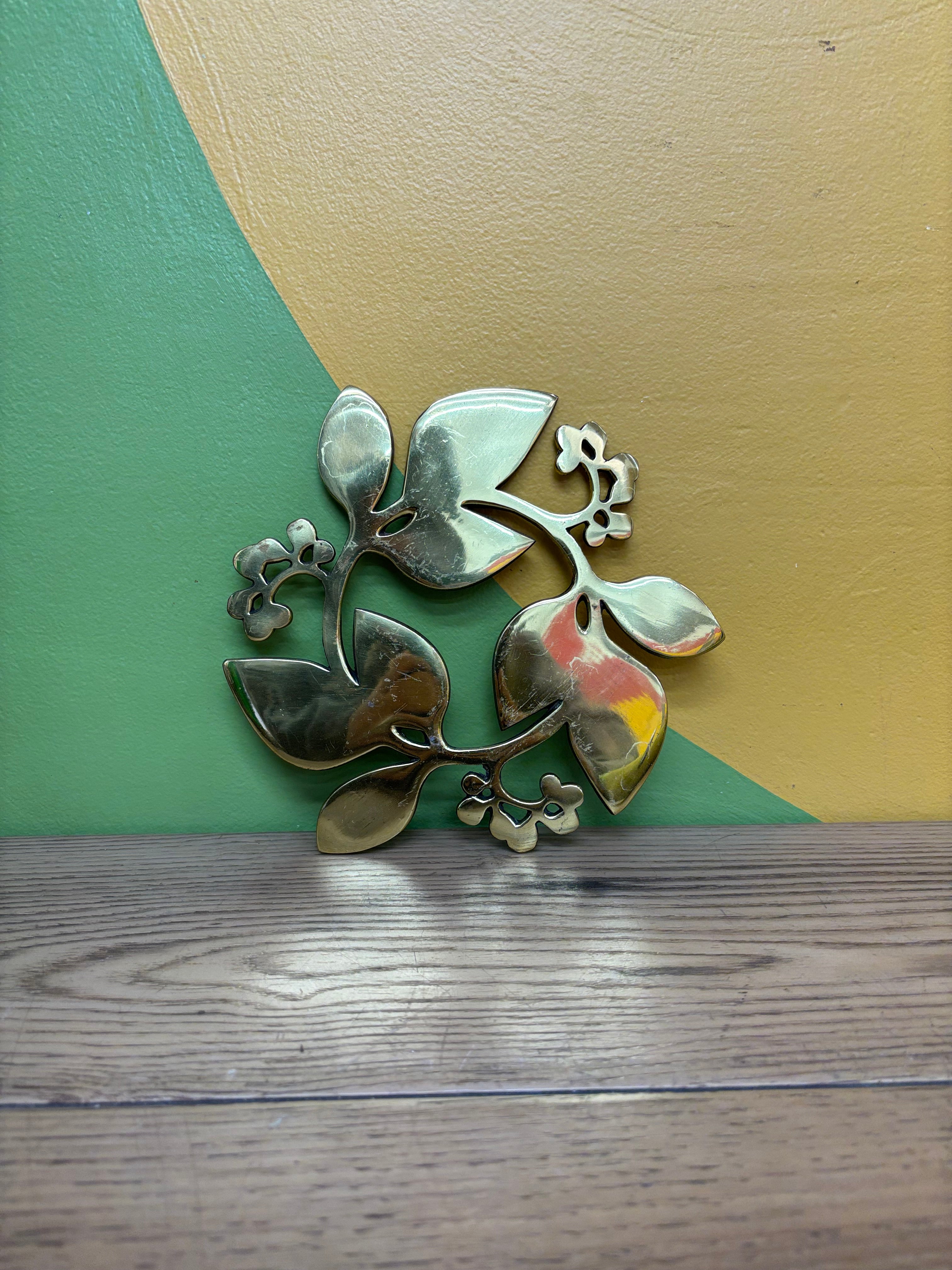 Gold Tone Trivet
