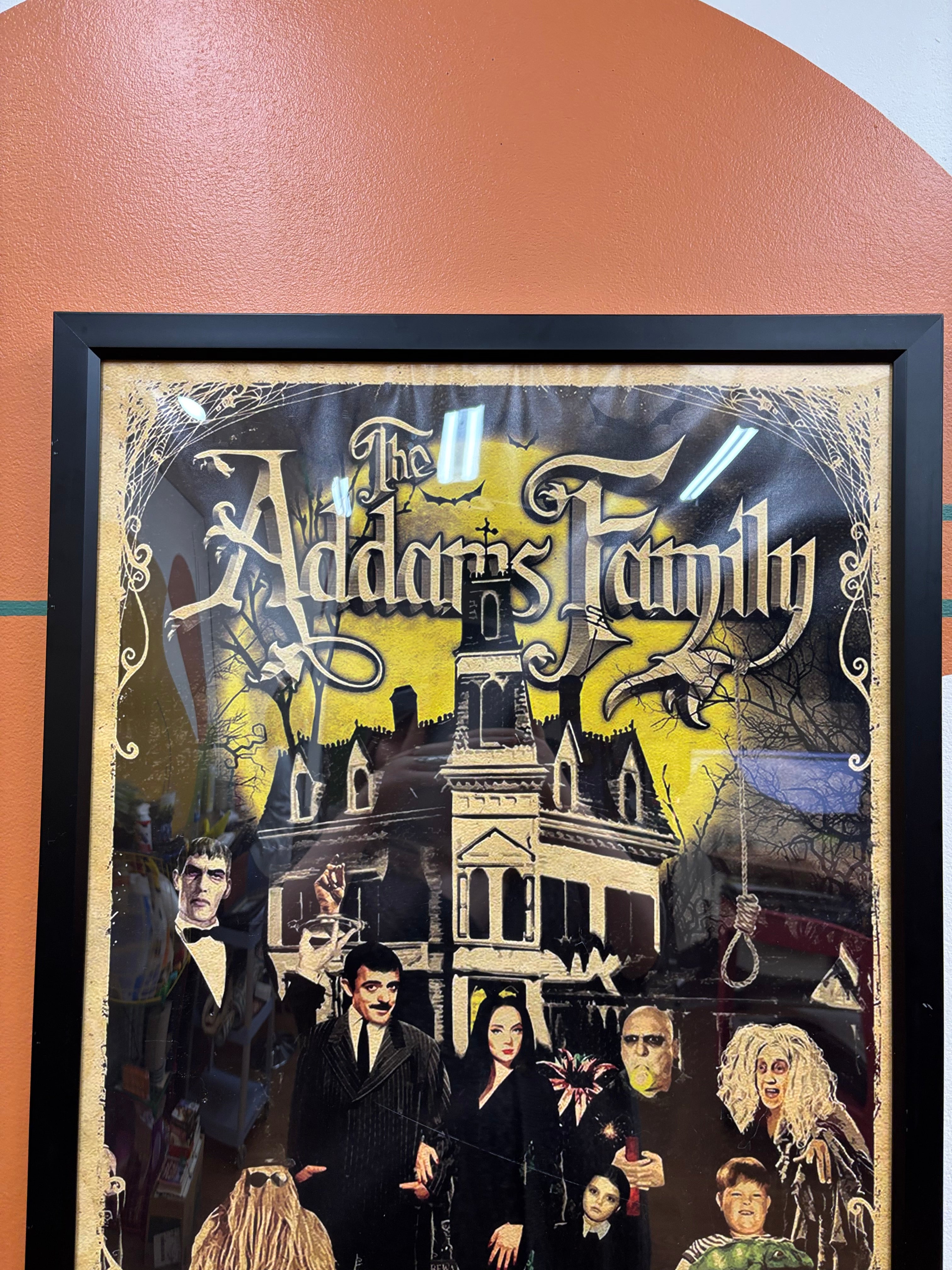 Adams Family Framed Poster
