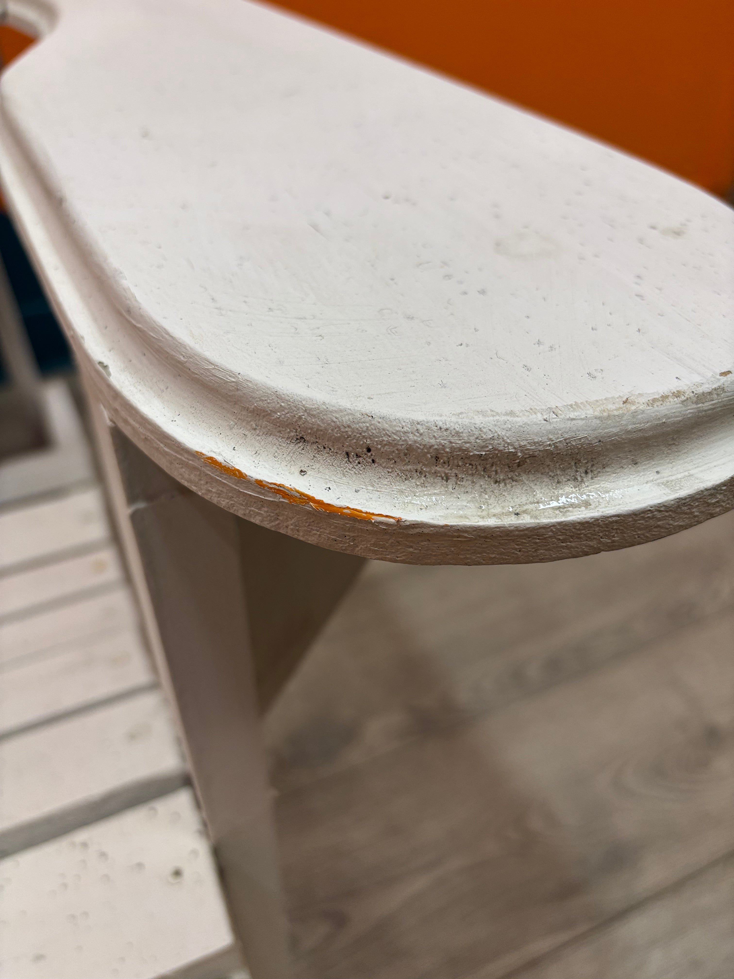 White Wood Adirondack Lounge Chair #2