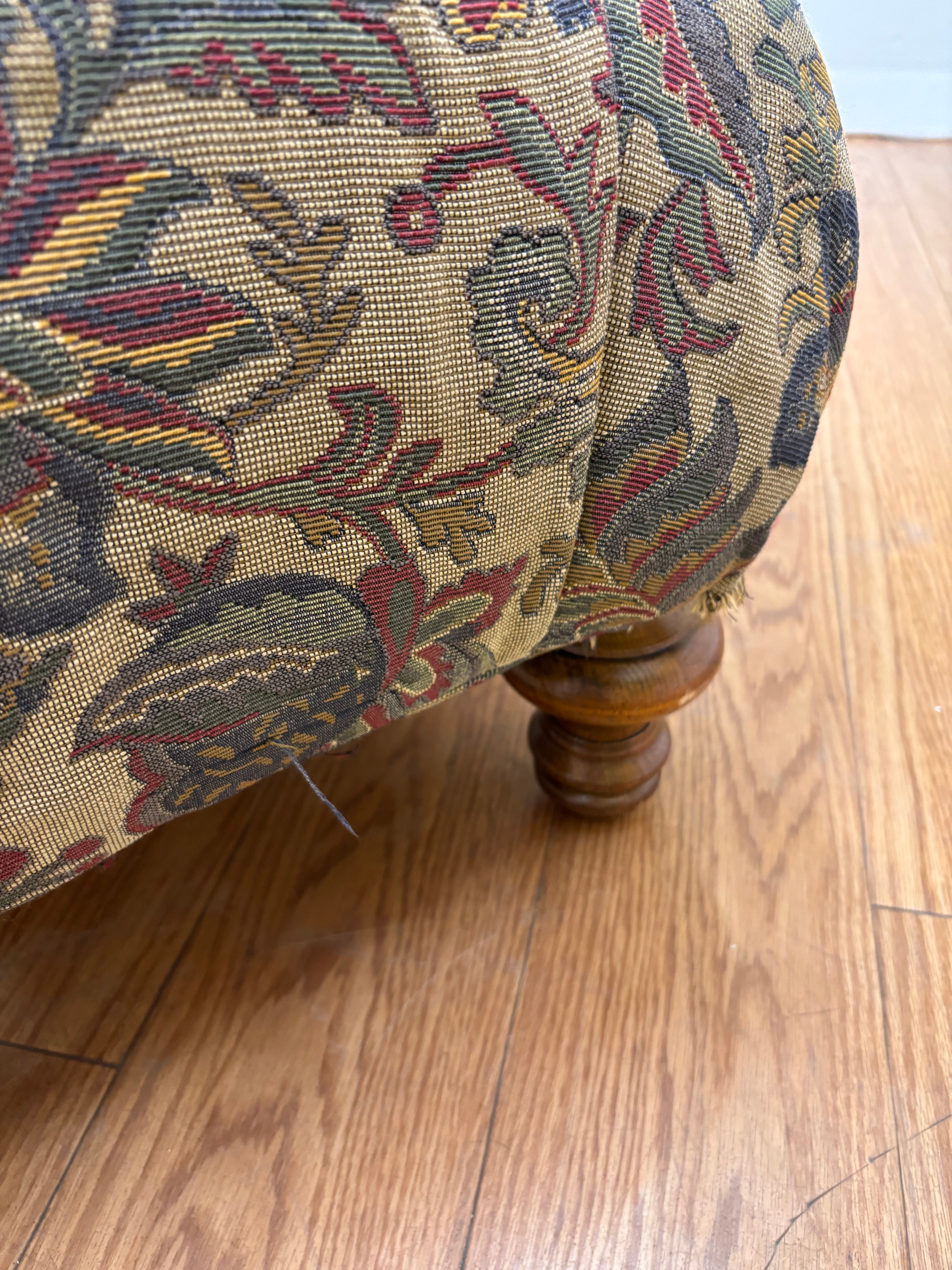 Floral Ottoman