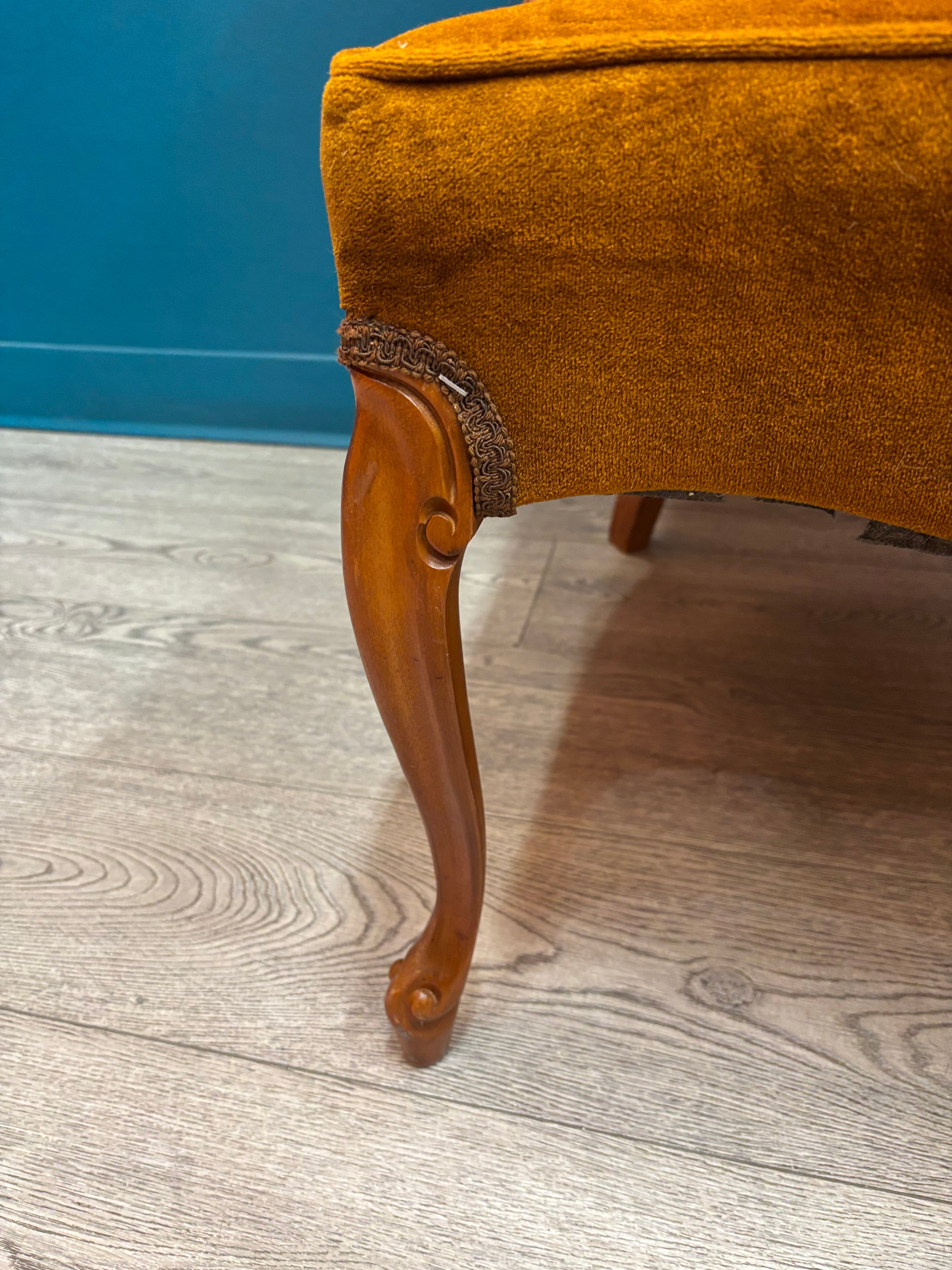 Brown Accent Armchair