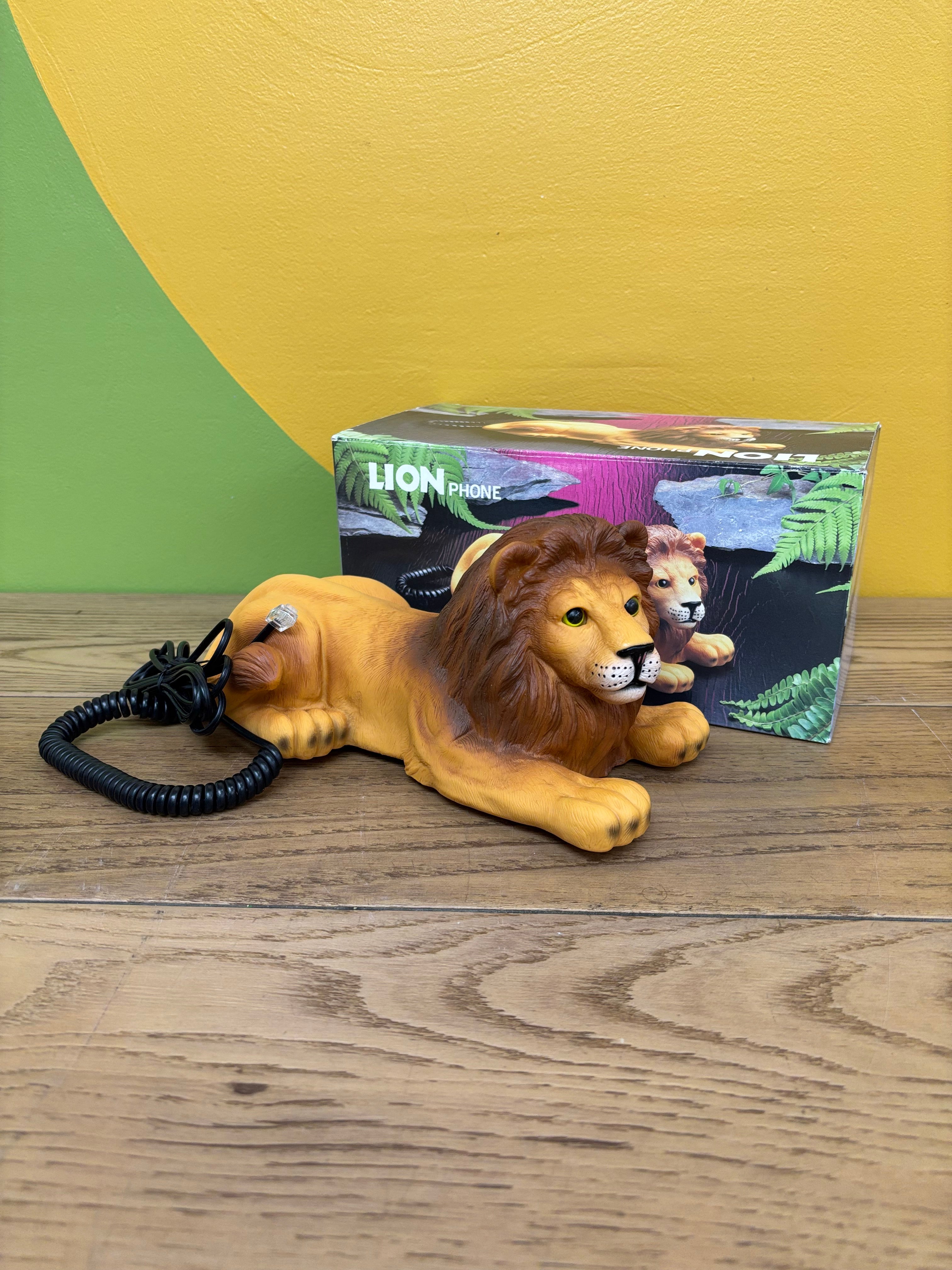Lion Novelty Phone (2 available)