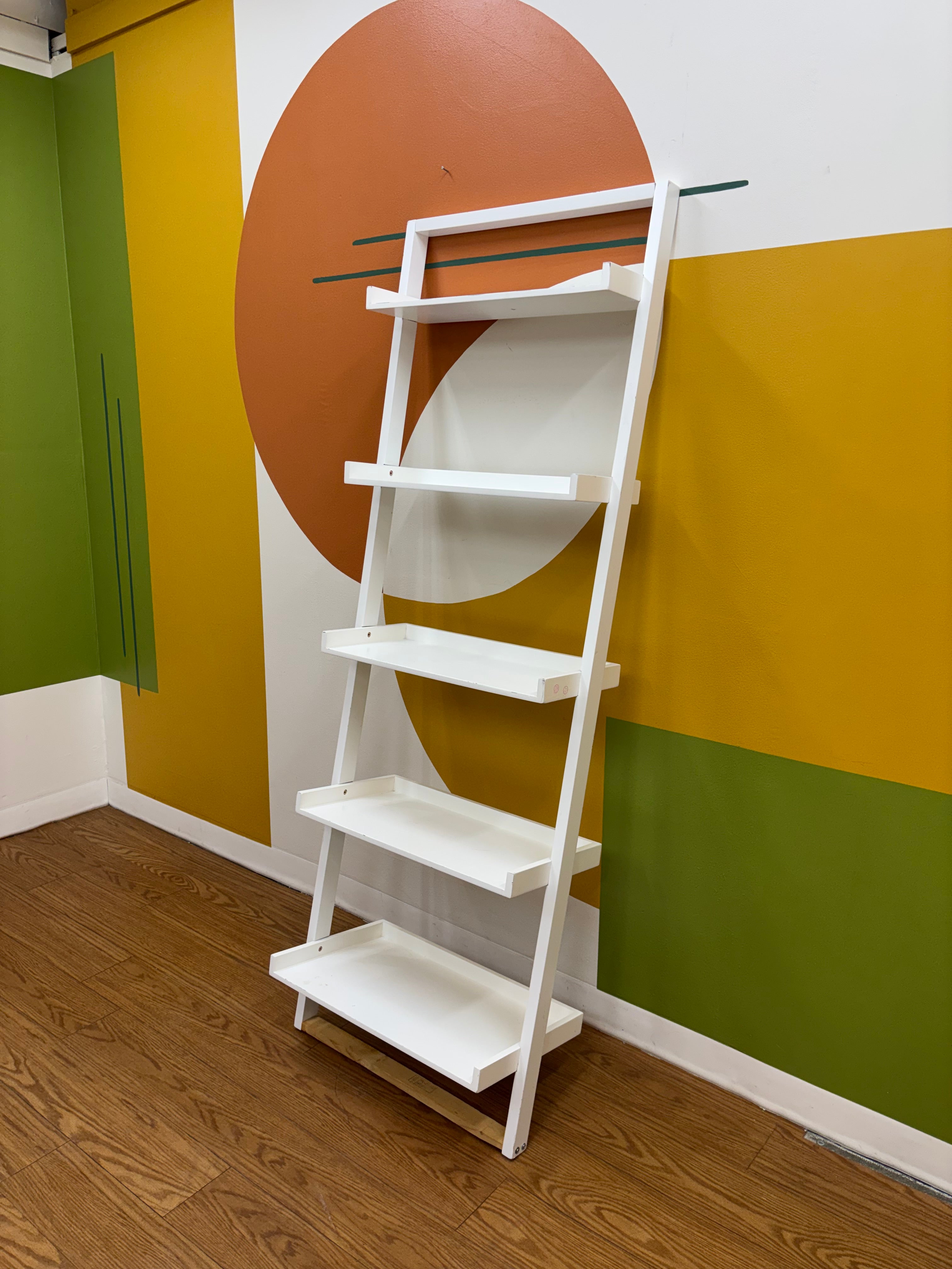 5 Tier Leaning Wall Shelf