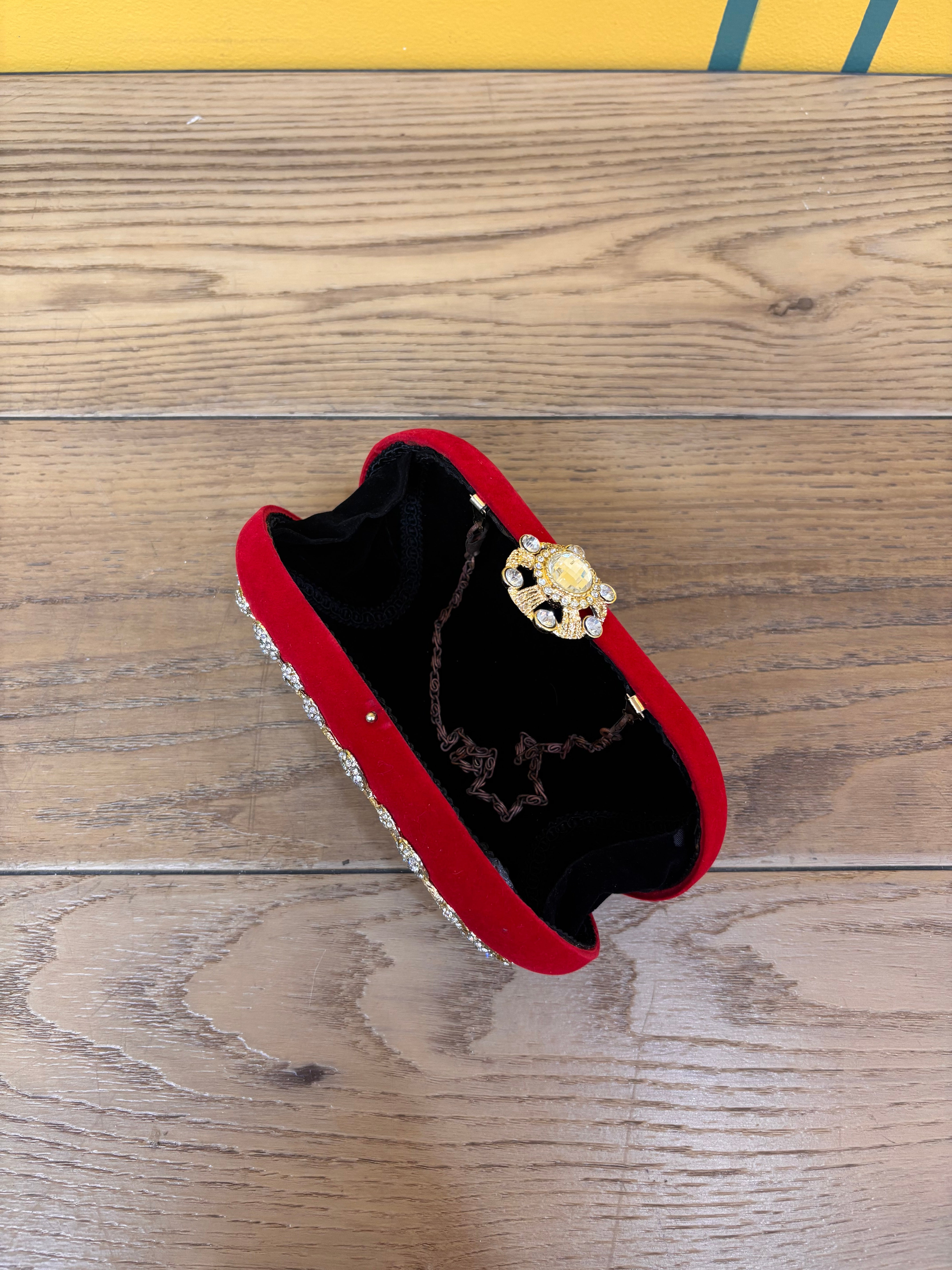 Red Velvet Clutch