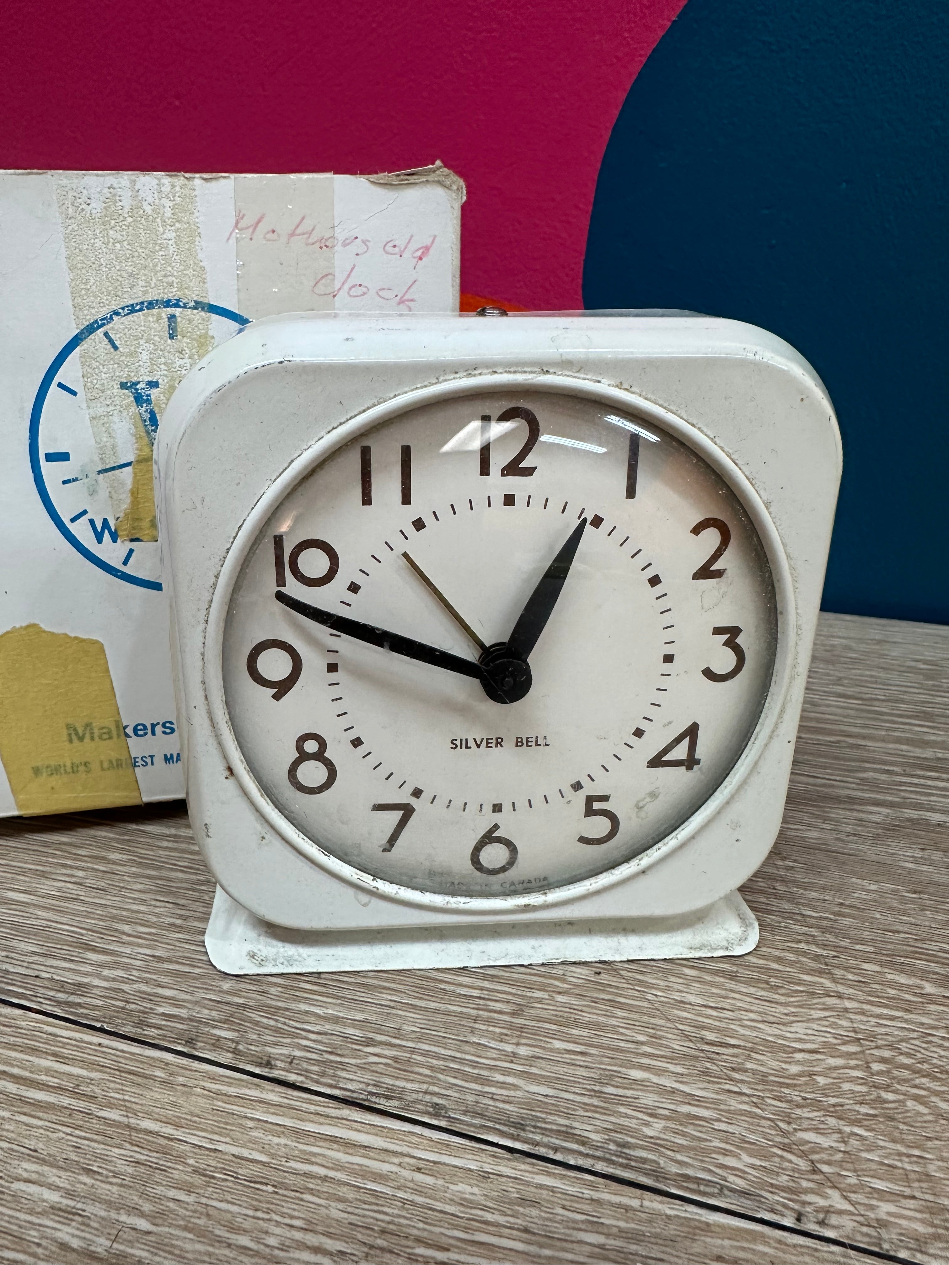 Westclox "SIlver Bell" Alarm Clock