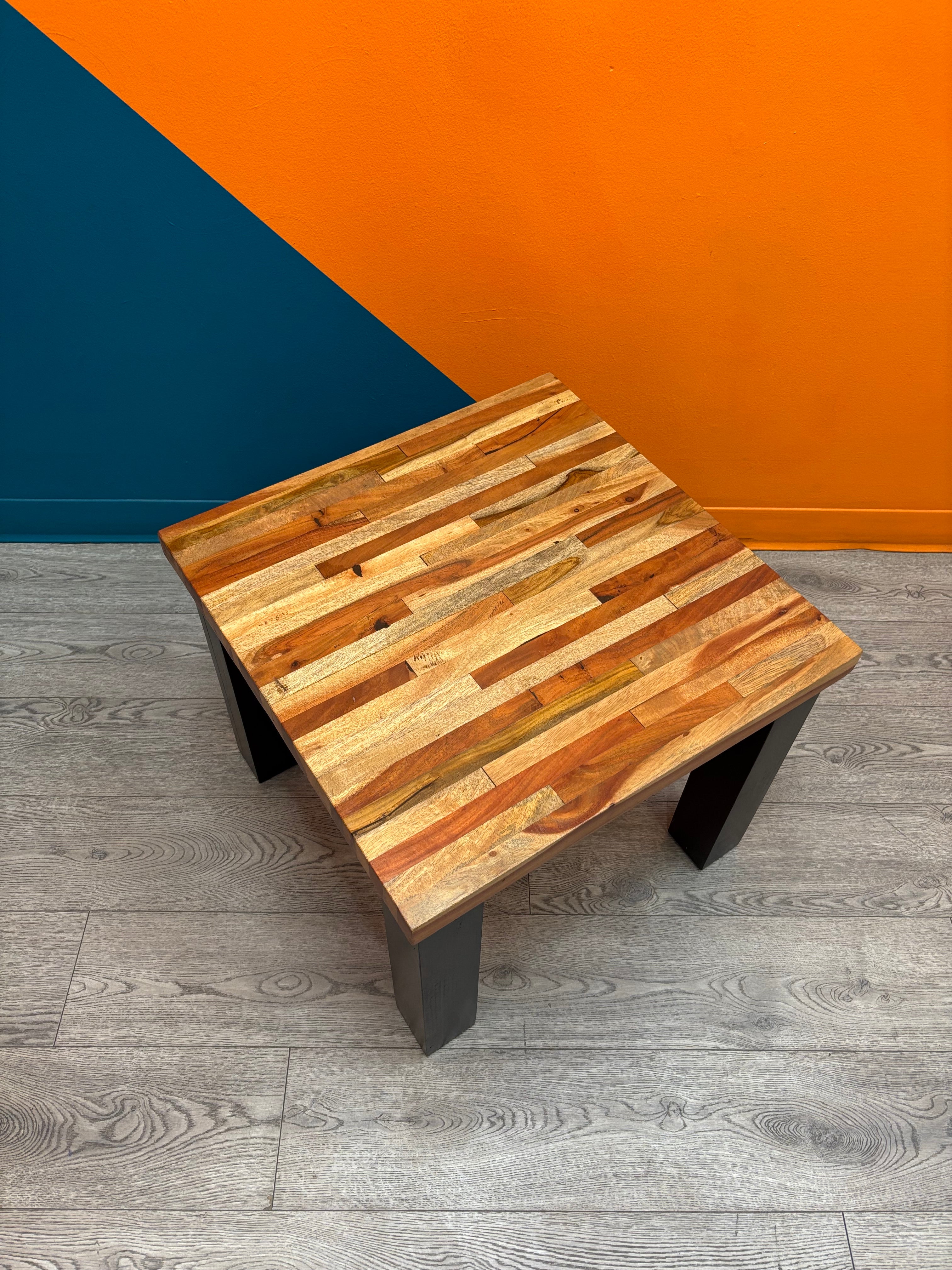 Large Wood Side Table