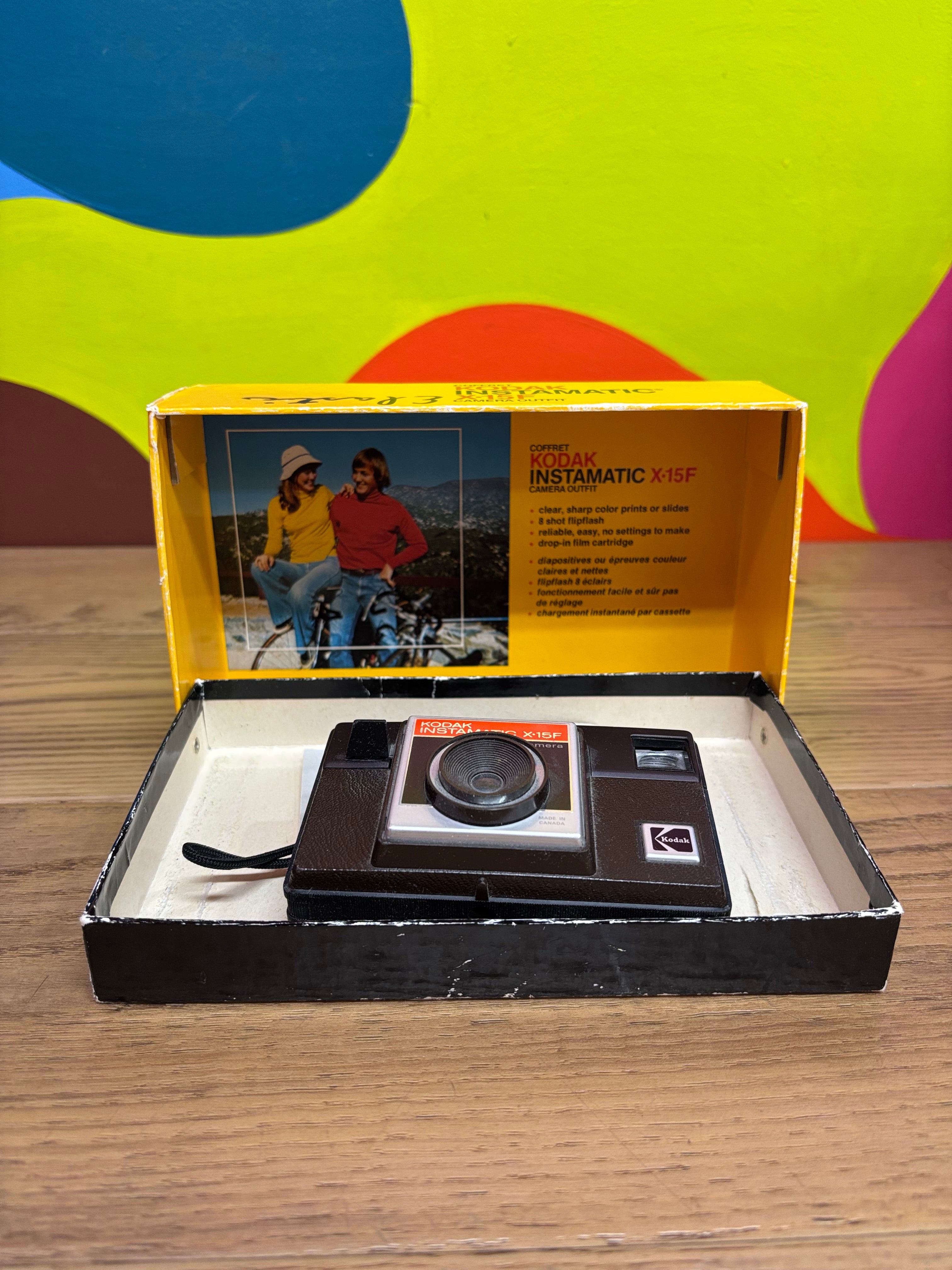 Kodak Instamatic X-15F Film Camera