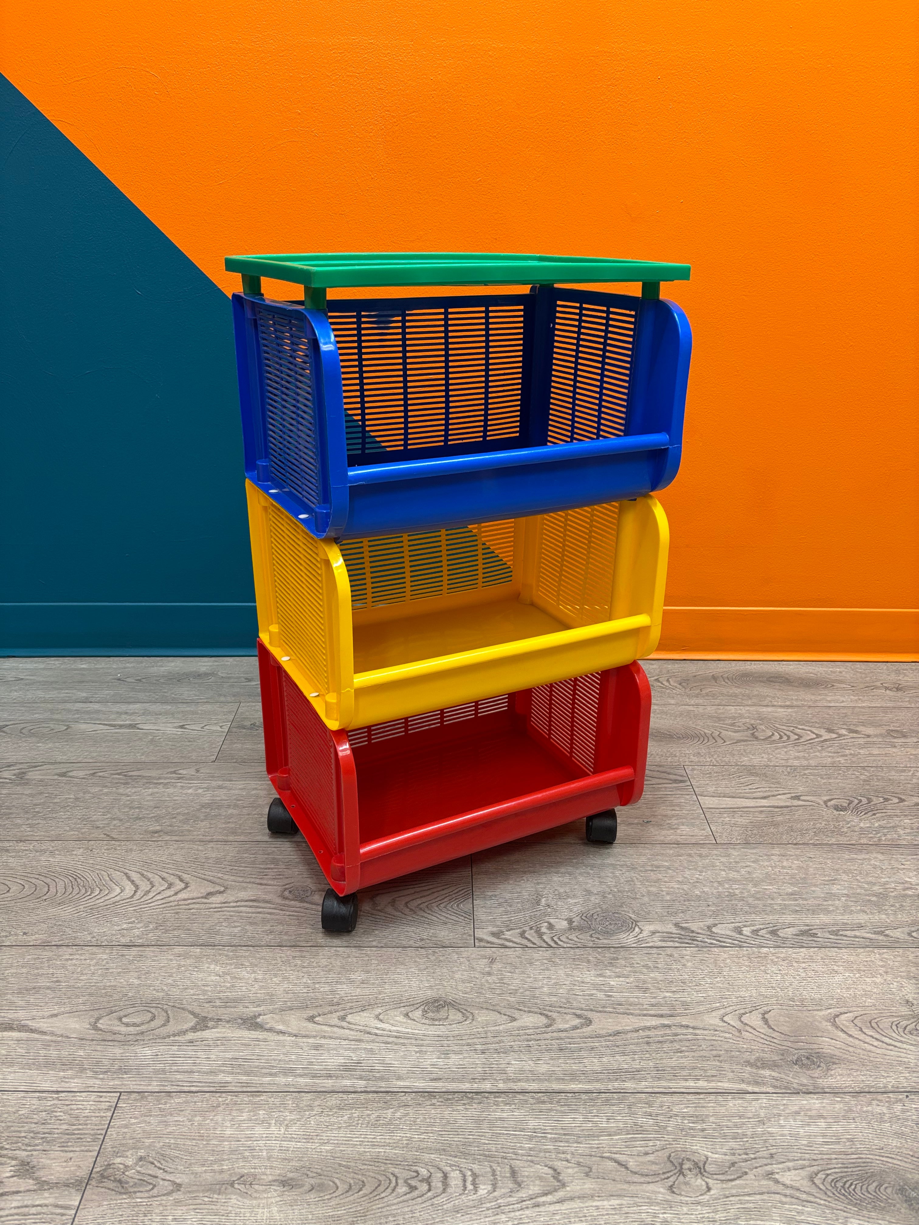 Colorful Storage Cart