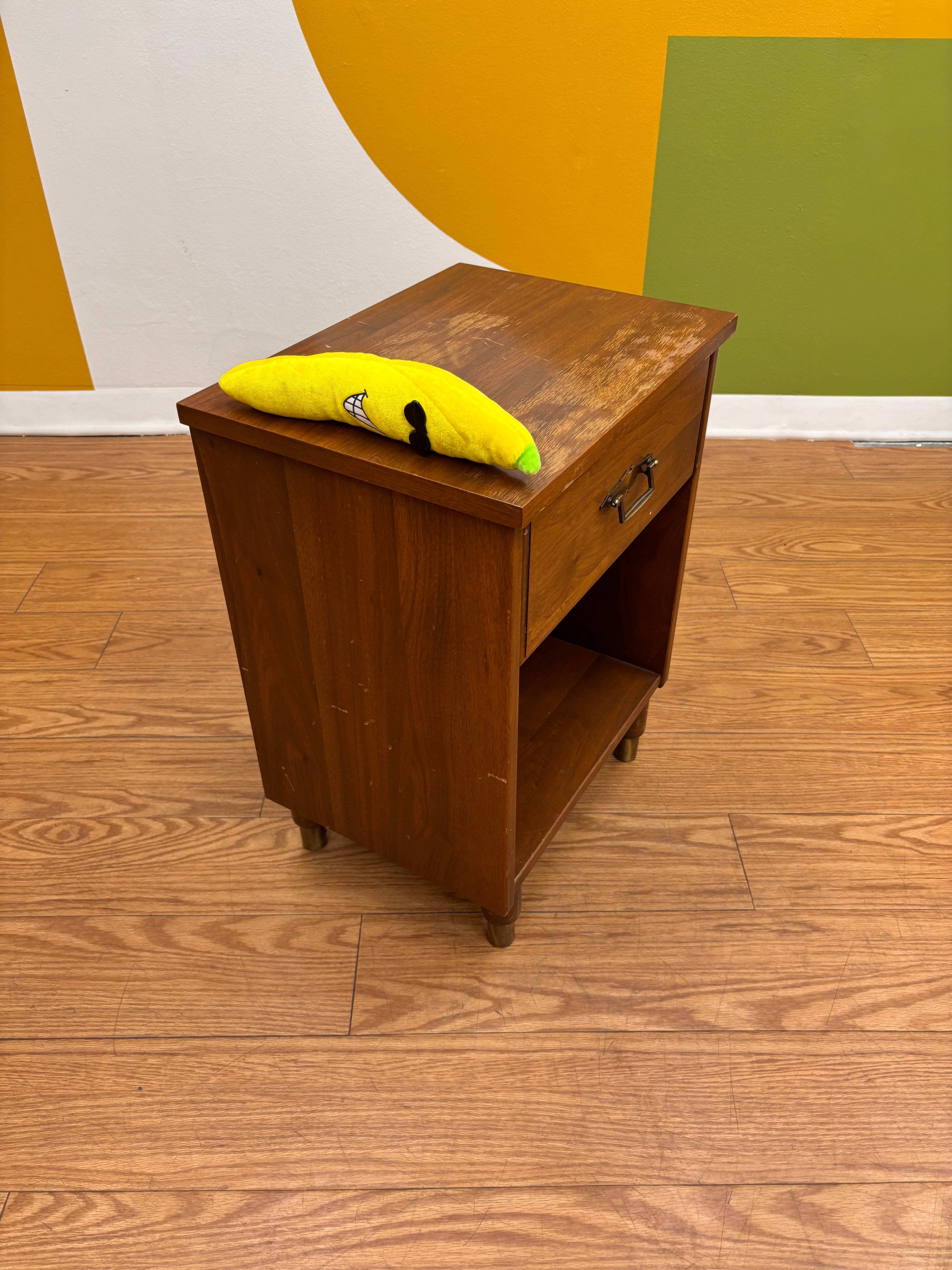 Wood Nightstand